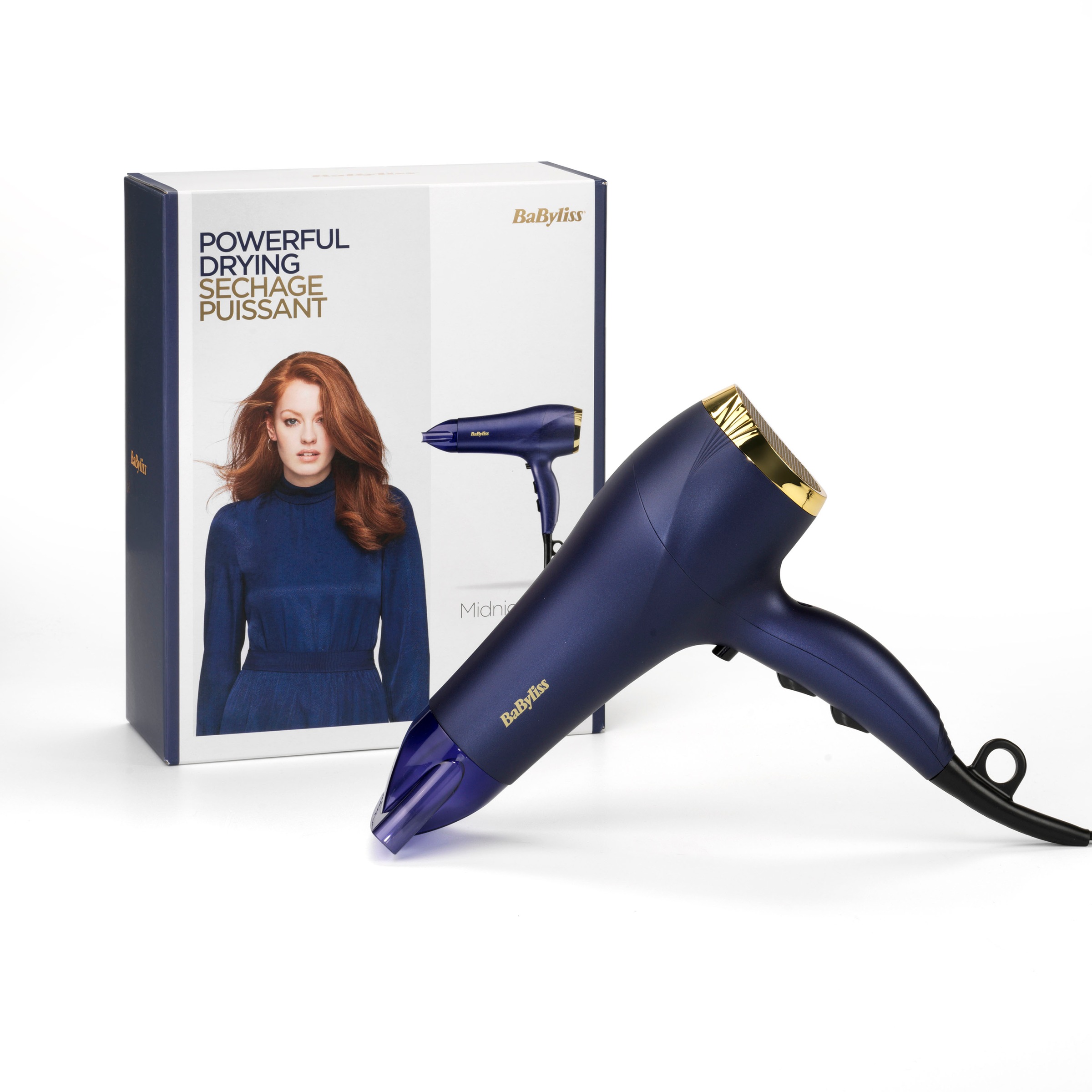 Babyliss Haartrockner »Midnight Luxe 2300« 2.300 W in blau