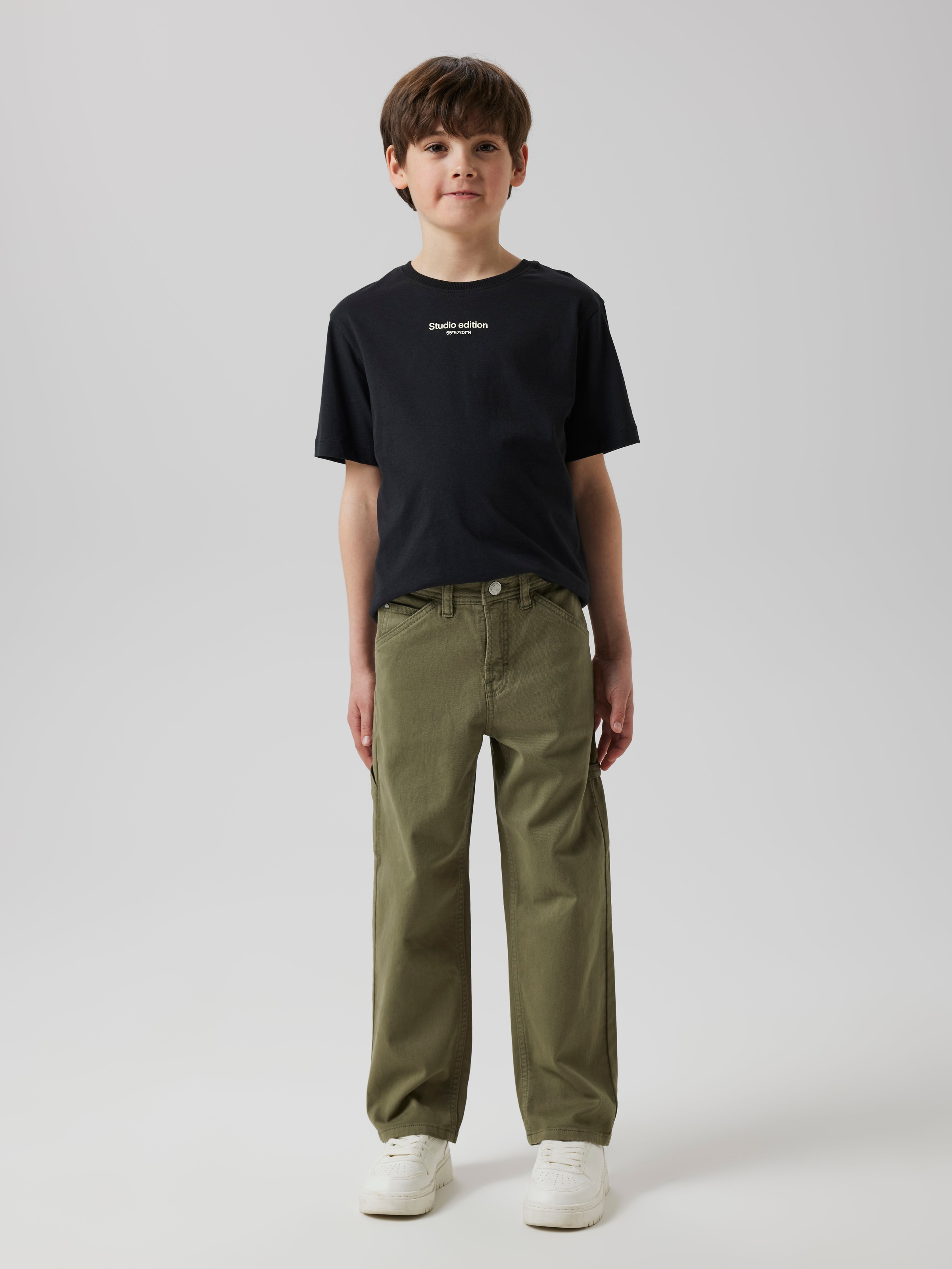 Name It Cargohose »NKMRYAN STRAIGHT TWILL PANT 1880-AX NOOS«