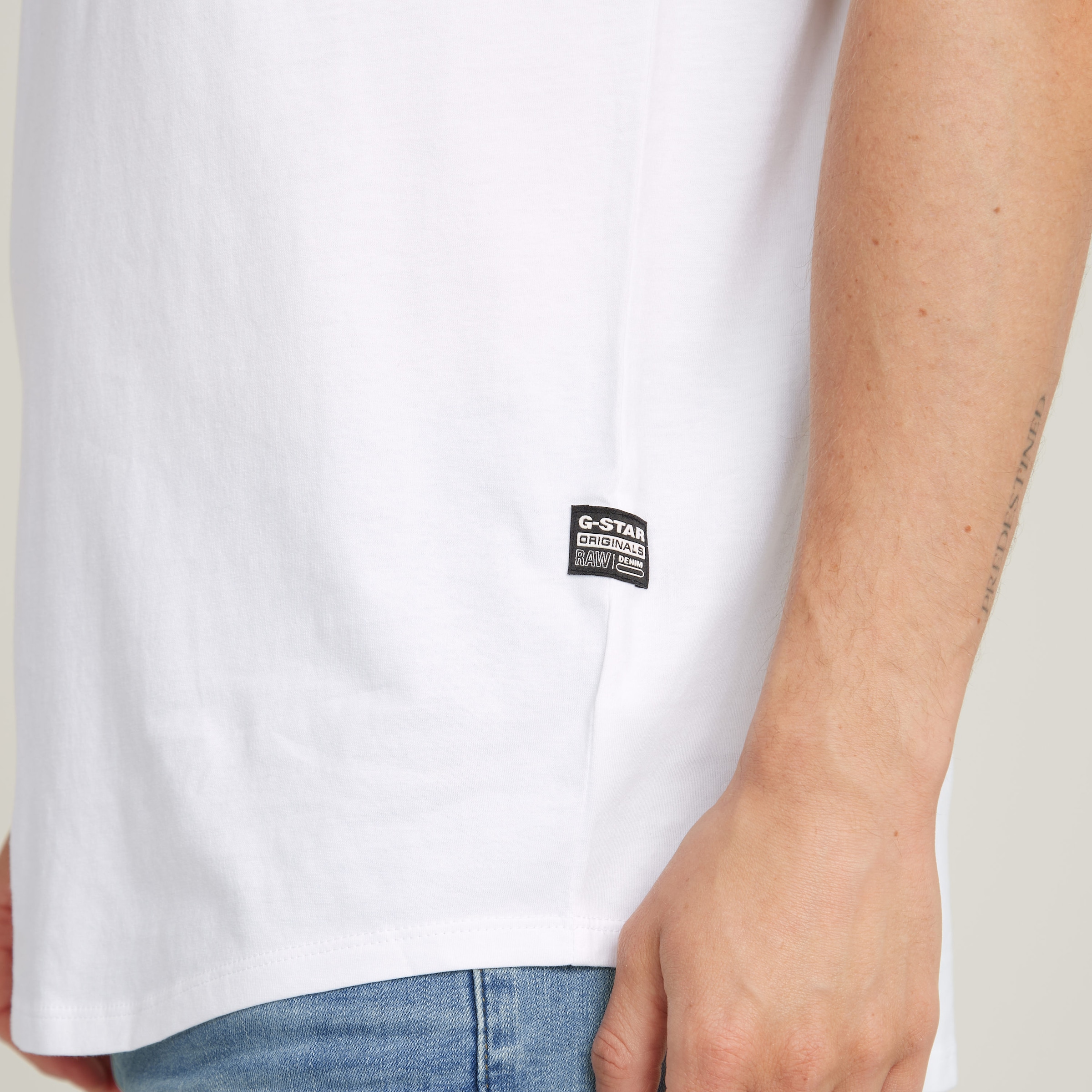 G-STAR T-Shirt »Lash 2er Pack«, (Packung, 2 tlg.), aus Baumwolle