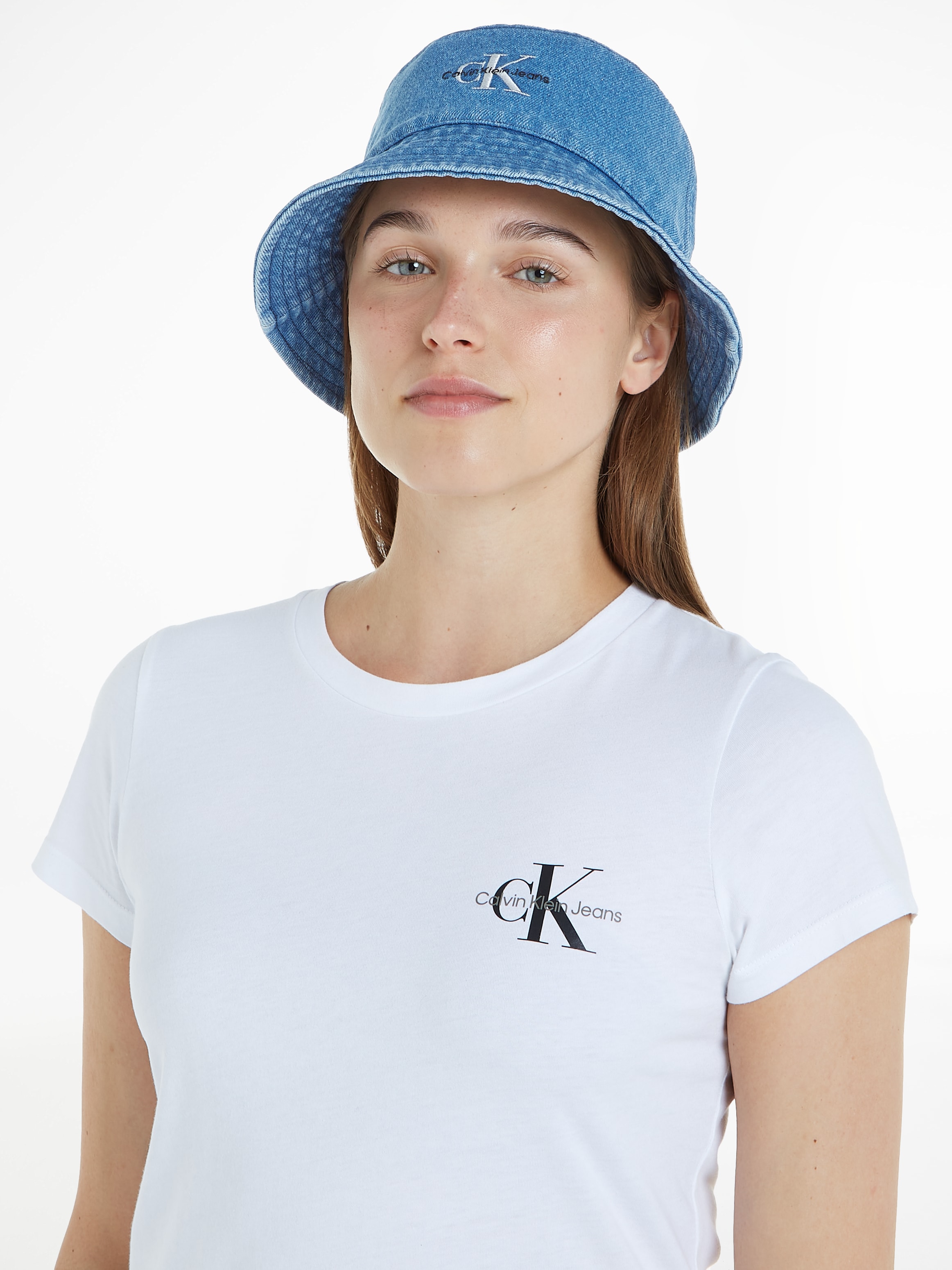 Calvin Klein Jeans Fischerhut »DENIM BUCKET HAT«