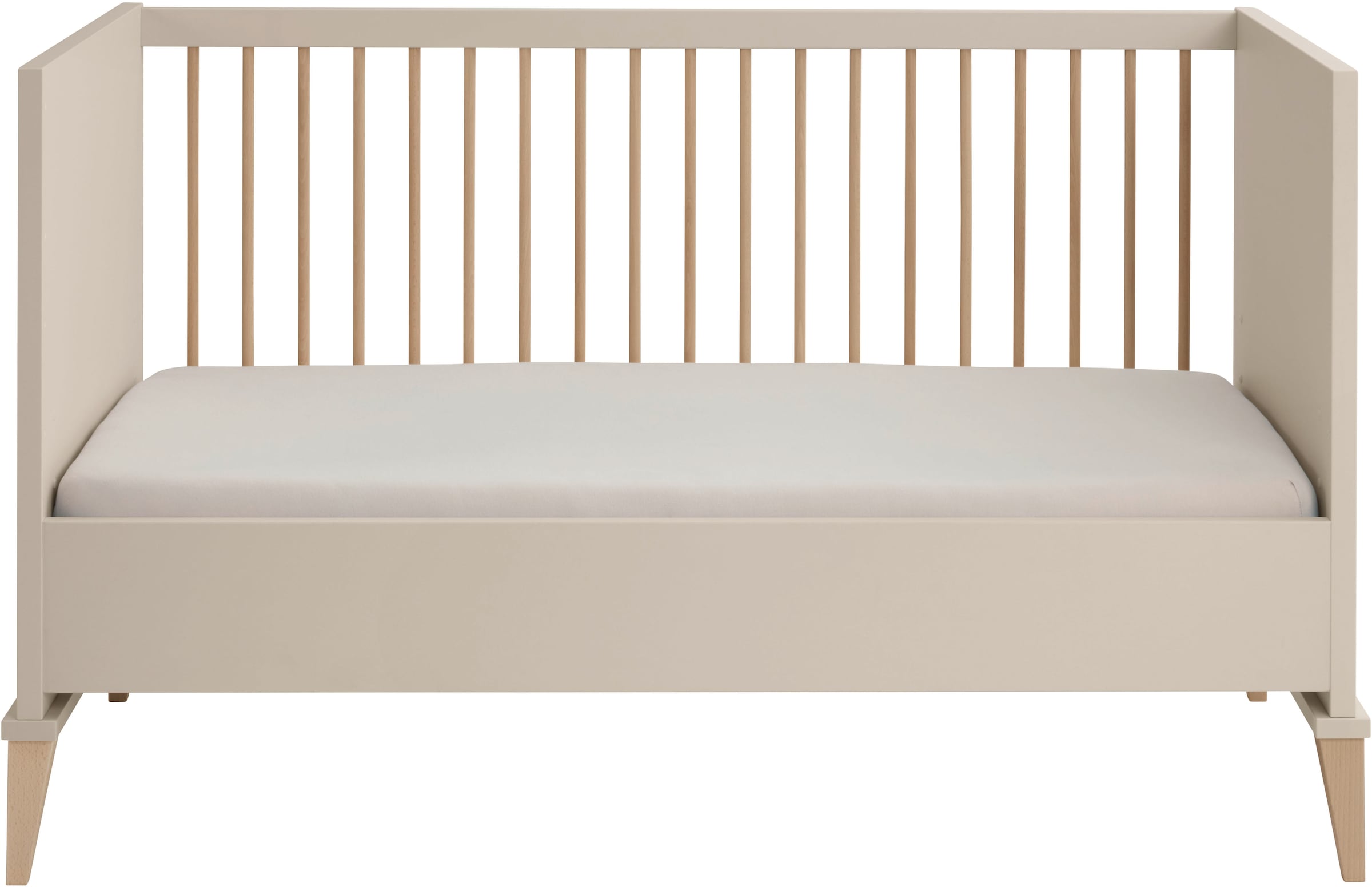 PAIDI Umbauseiten »JONTE für den Umbau vom Babybett zum Juniorbett« Erweiterungs-Set zum Kinderbett 70x140cm in Beige