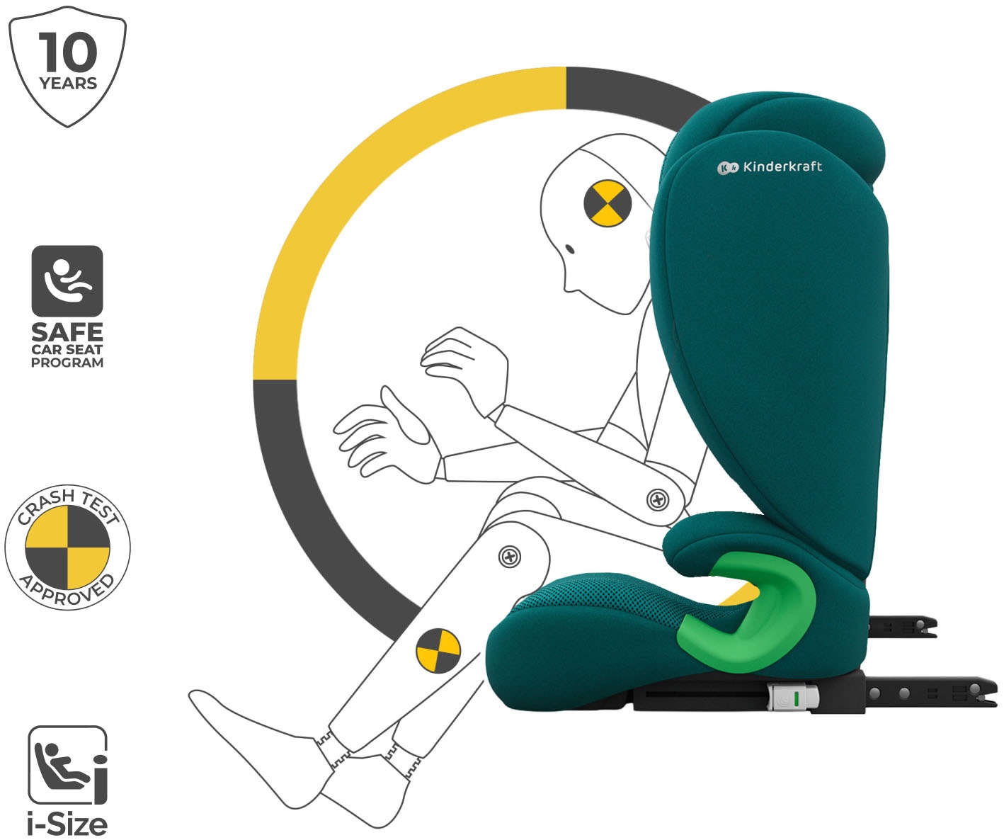 Kinderkraft Autokindersitz »JUNIOR FIX 2 PLUS«