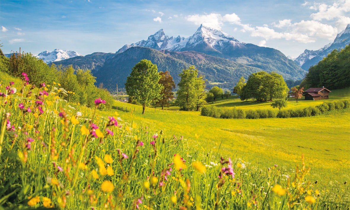 Bönninghoff Leinwandbild »Berglandschaft«, bei online St.) bestellen OTTO (1