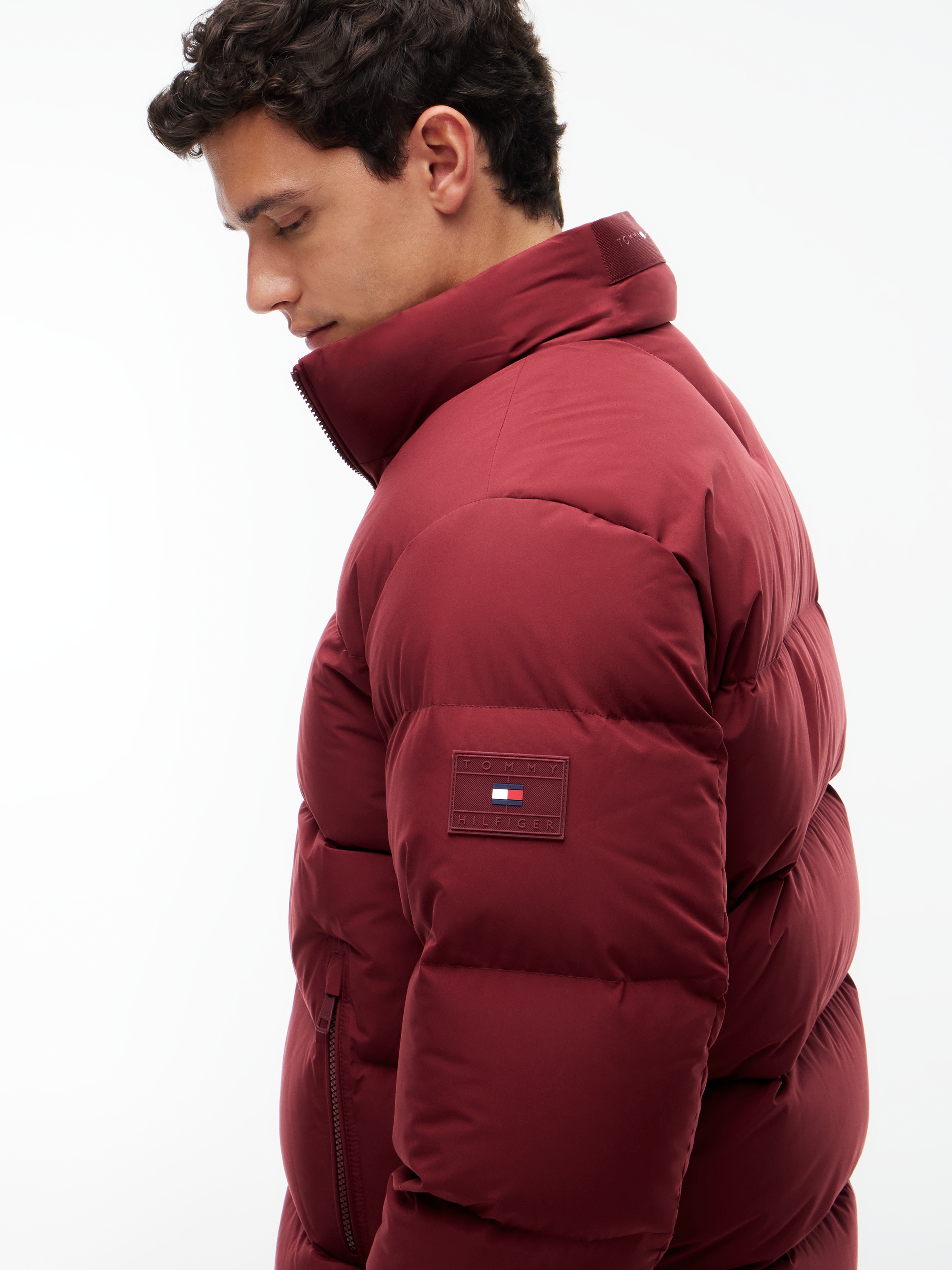 Tommy Hilfiger Daunenjacke »DOWN STAND PUFFER« Winterjacke, weiche Dauenfüllung