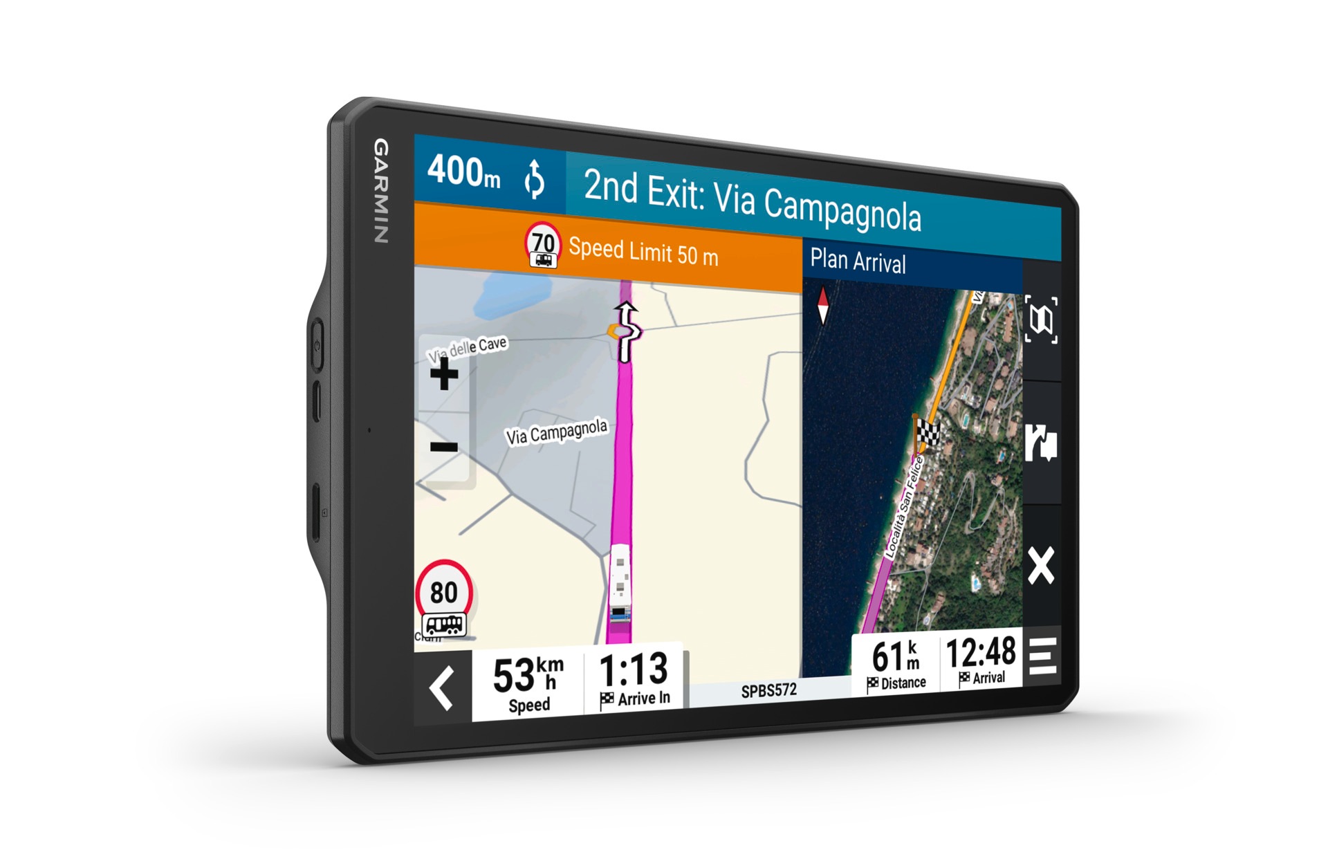 Garmin Navigationsgerät »Camper 1095, EU, GPS«, (Europa (45 Länder)  Karten-Updates), Bluetooth bei OTTO