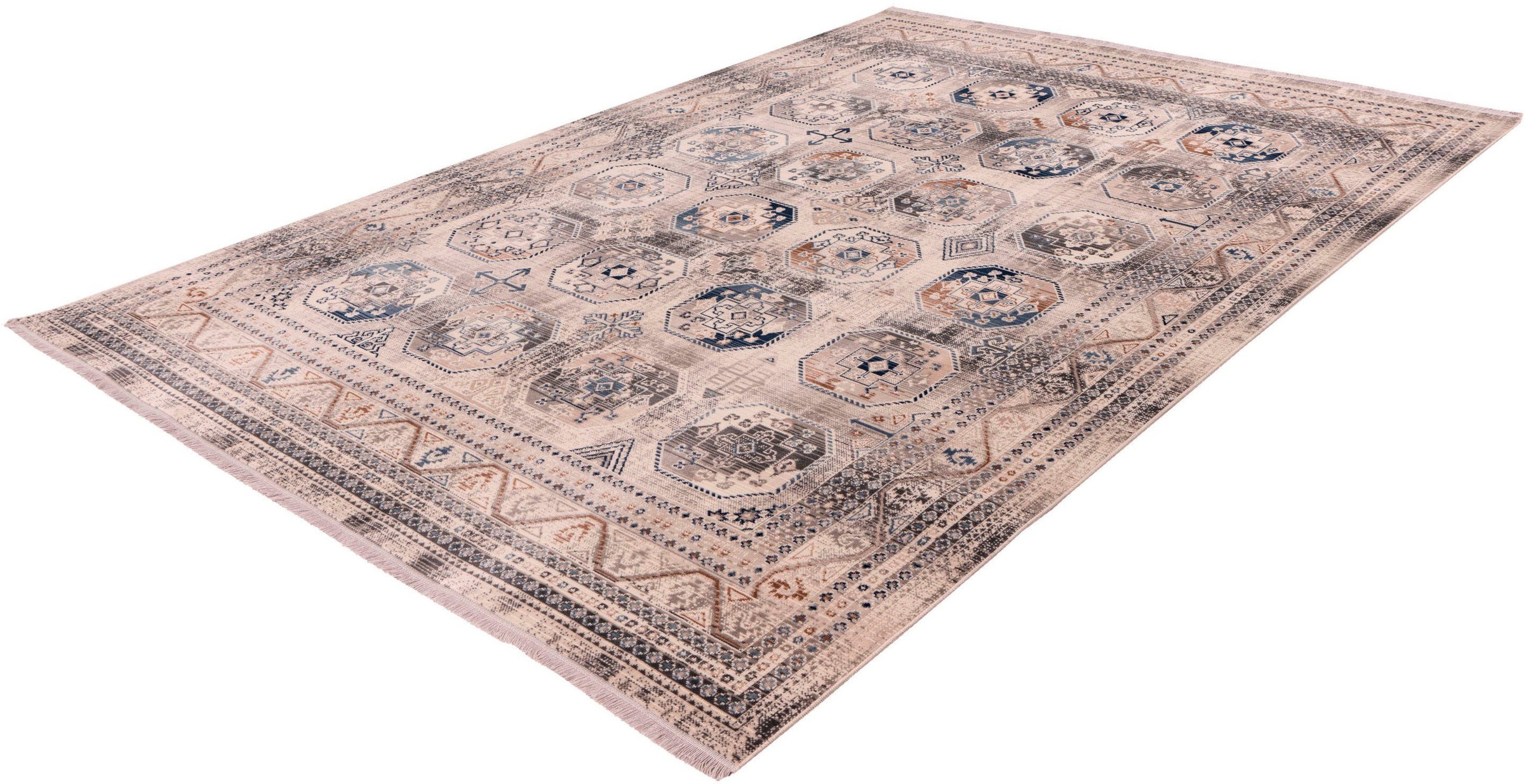 calo-deluxe Teppich »Valessa-405«, rechteckig, 5 mm Höhe, Wohnzimmer