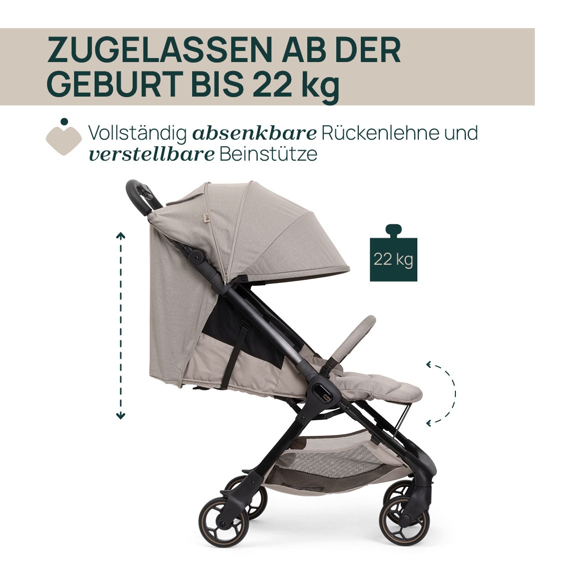Chicco Kinder-Buggy »Aero-We« 22 kg