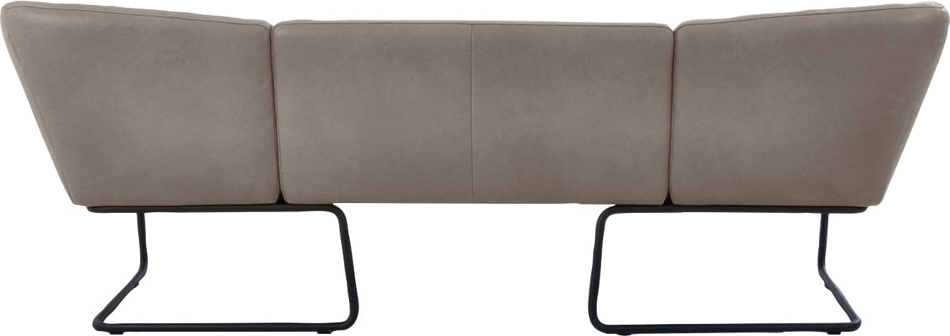 K+W Komfort & Wohnen Polsterbank »Mikkado Tube«, in abgerundeter Form, Rundrohrkufe lang, in 2 Breiten 192 oder 242 cm