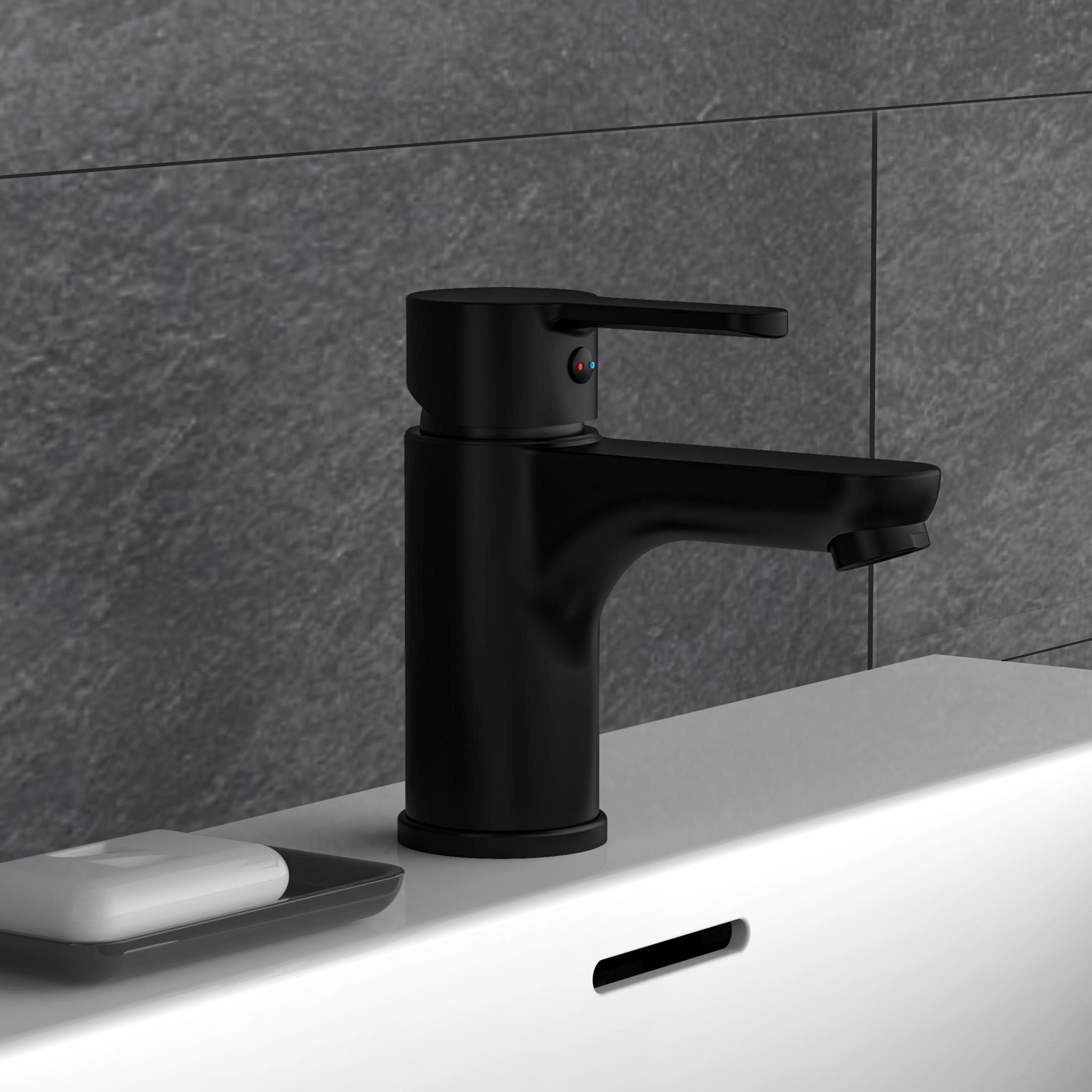 Schütte Badarmatur »2-teilige Serie DENVER« Set,  geräuscharm, Marken-Mischdüse