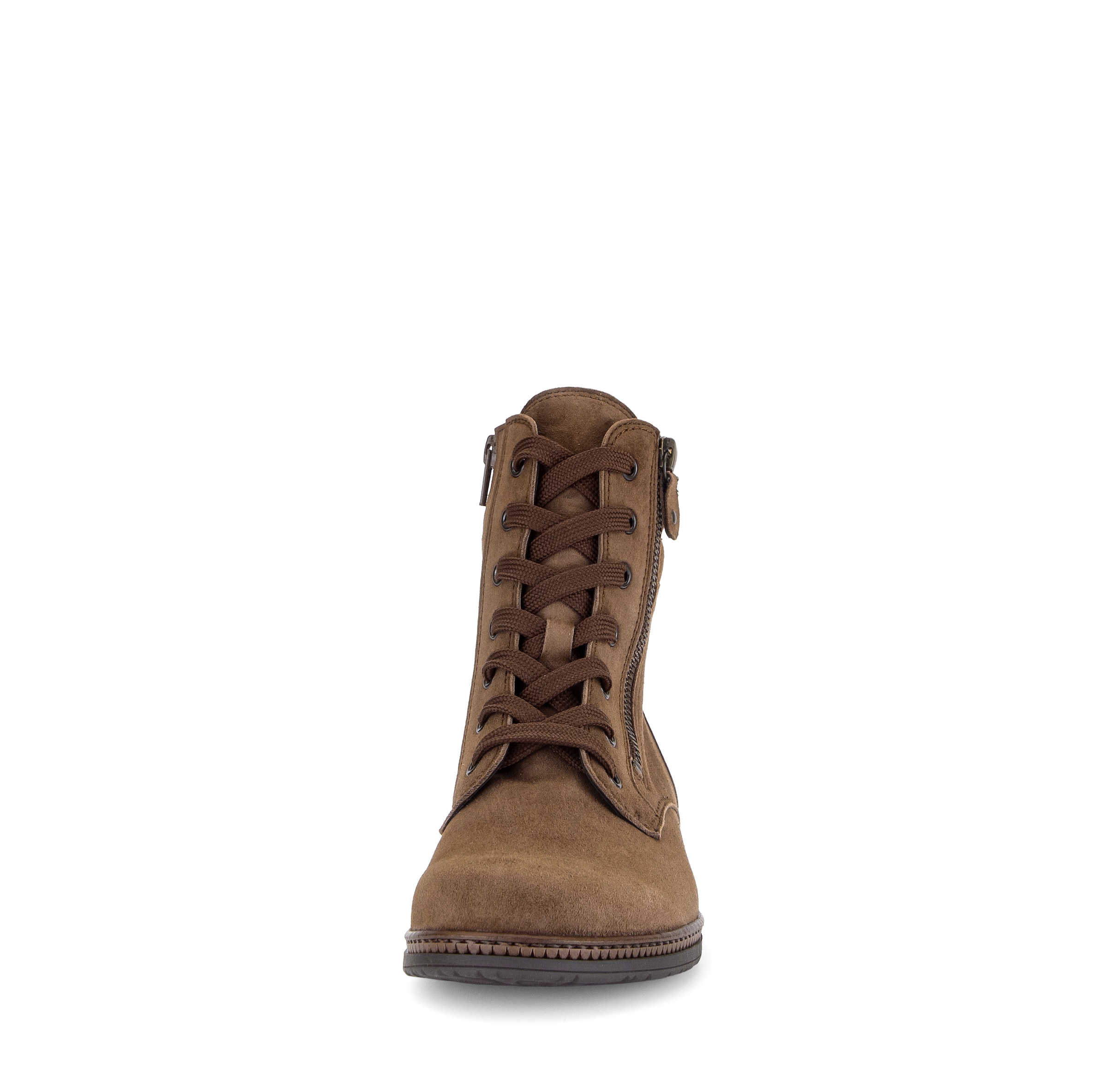 Gabor Schnürstiefelette  Blockabsatz, Schnürboots mit gepolstertem Schaftrand