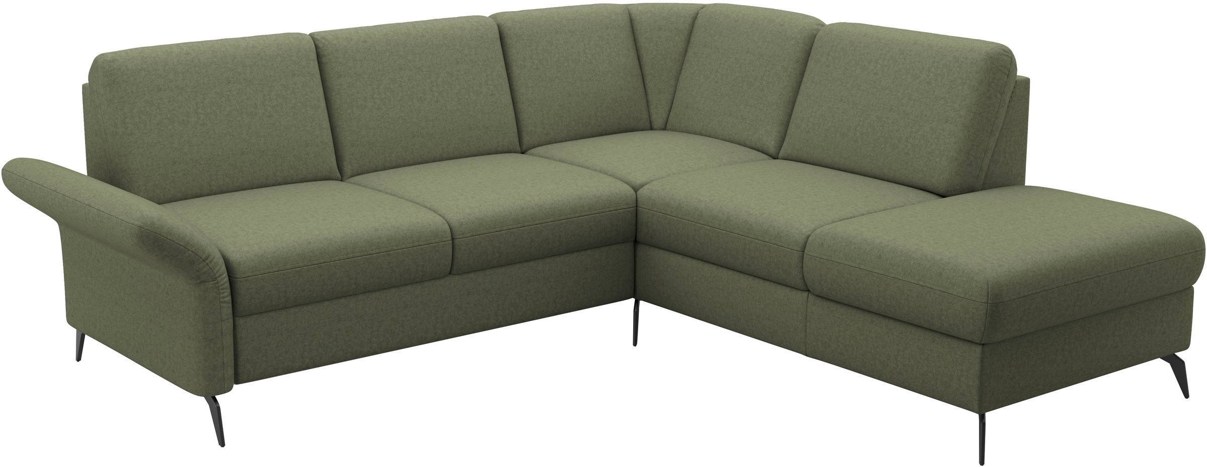 Home affaire Ecksofa »Rochelle«, optional: Armteilverstellung, klappbar, Bettkasen