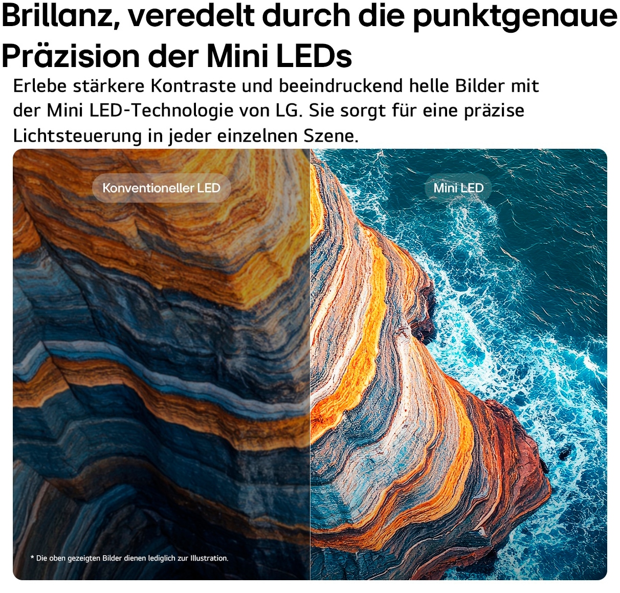 LG QNED-Fernseher »85QNED70B6A« 215 cm/85 ″ Smart-TV