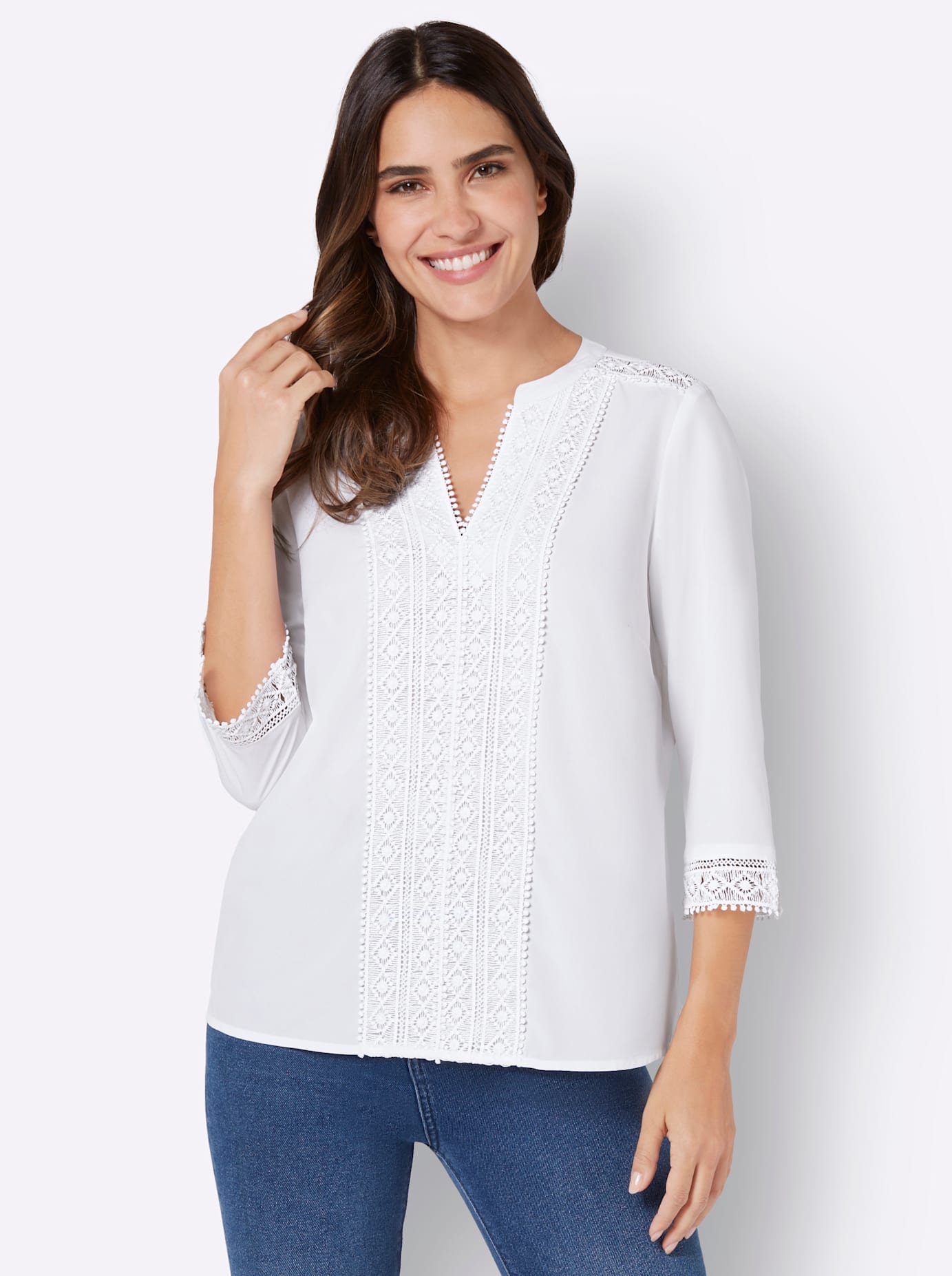 Classic Basics Schlupfbluse