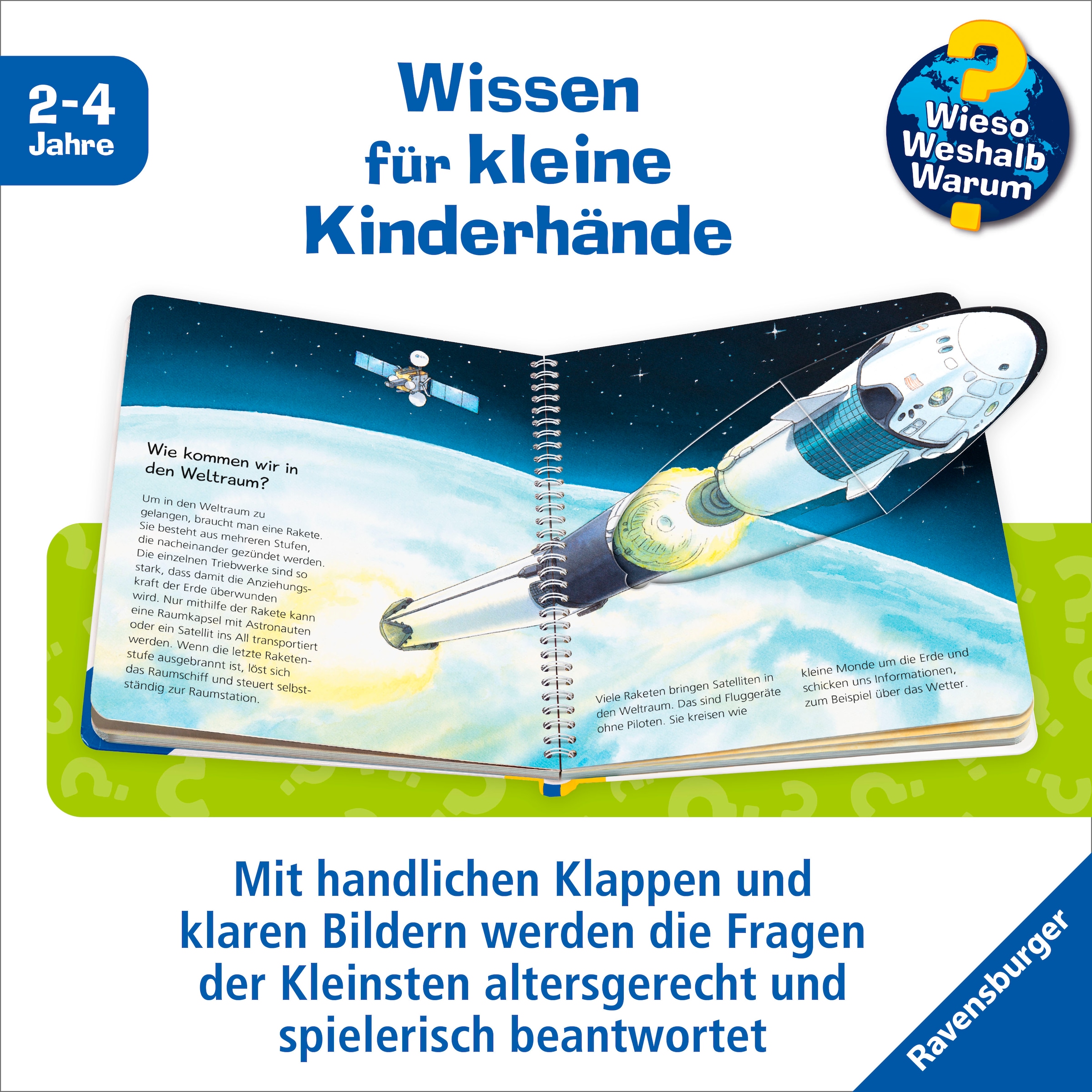 Ravensburger Buch »Wieso? Weshalb? Warum? junior, Band 72: Sonne, Mond und Sterne«, Made in Europe