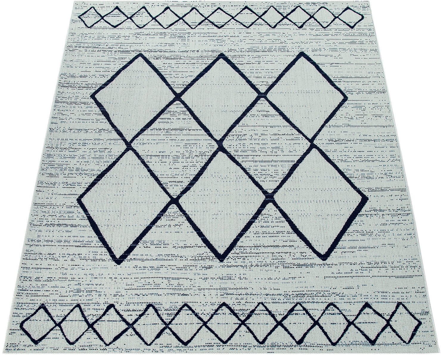 Teppich Home OTTO Paco gemetrisches Outdoor »Brugge Muster, 224«, Flachgewebe, online geeignet rechteckig, und modernes bei In-