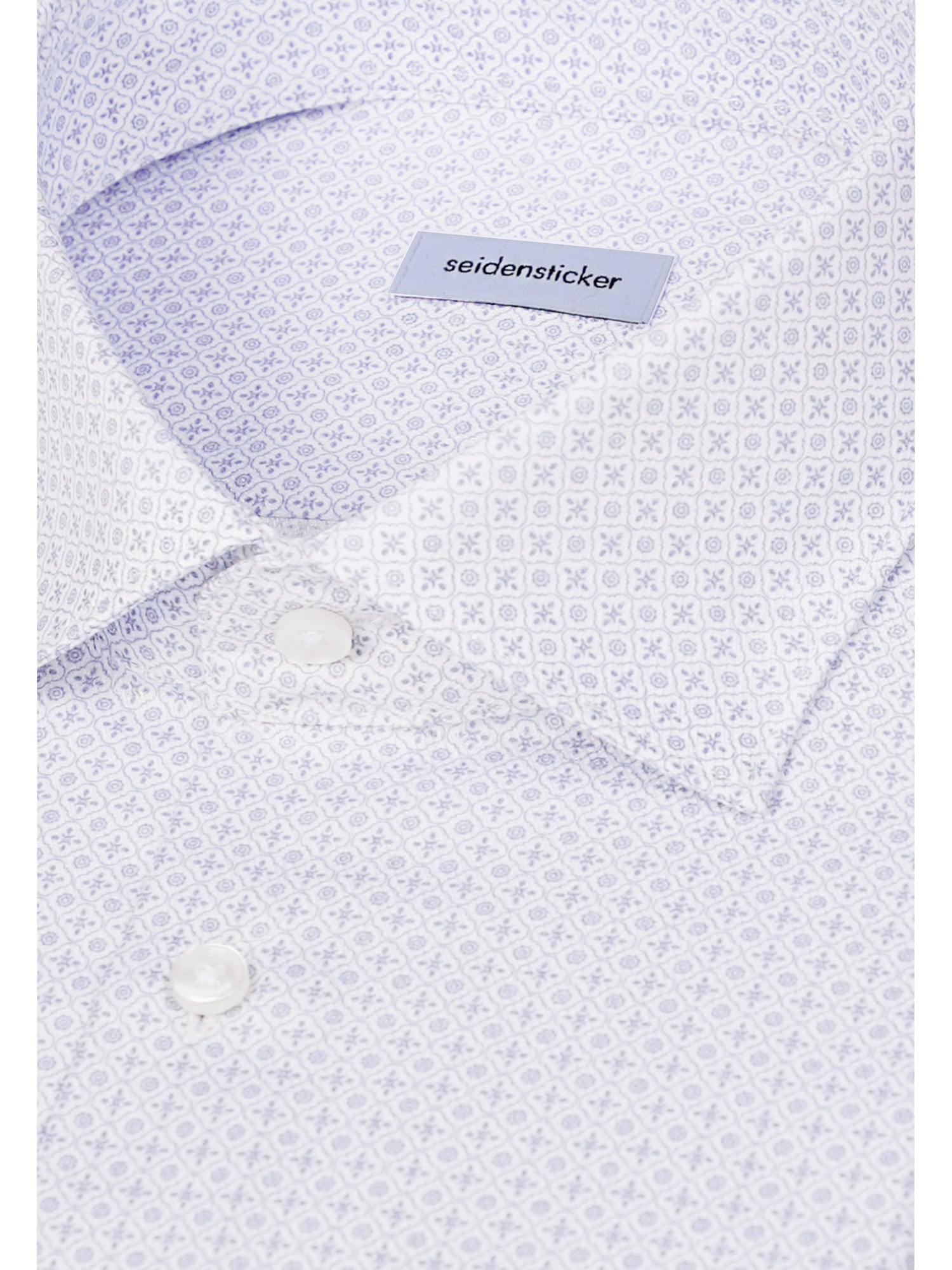 seidensticker Businesshemd »Schwarze Rose« X-Slim 1/1 Kentkragen Druck