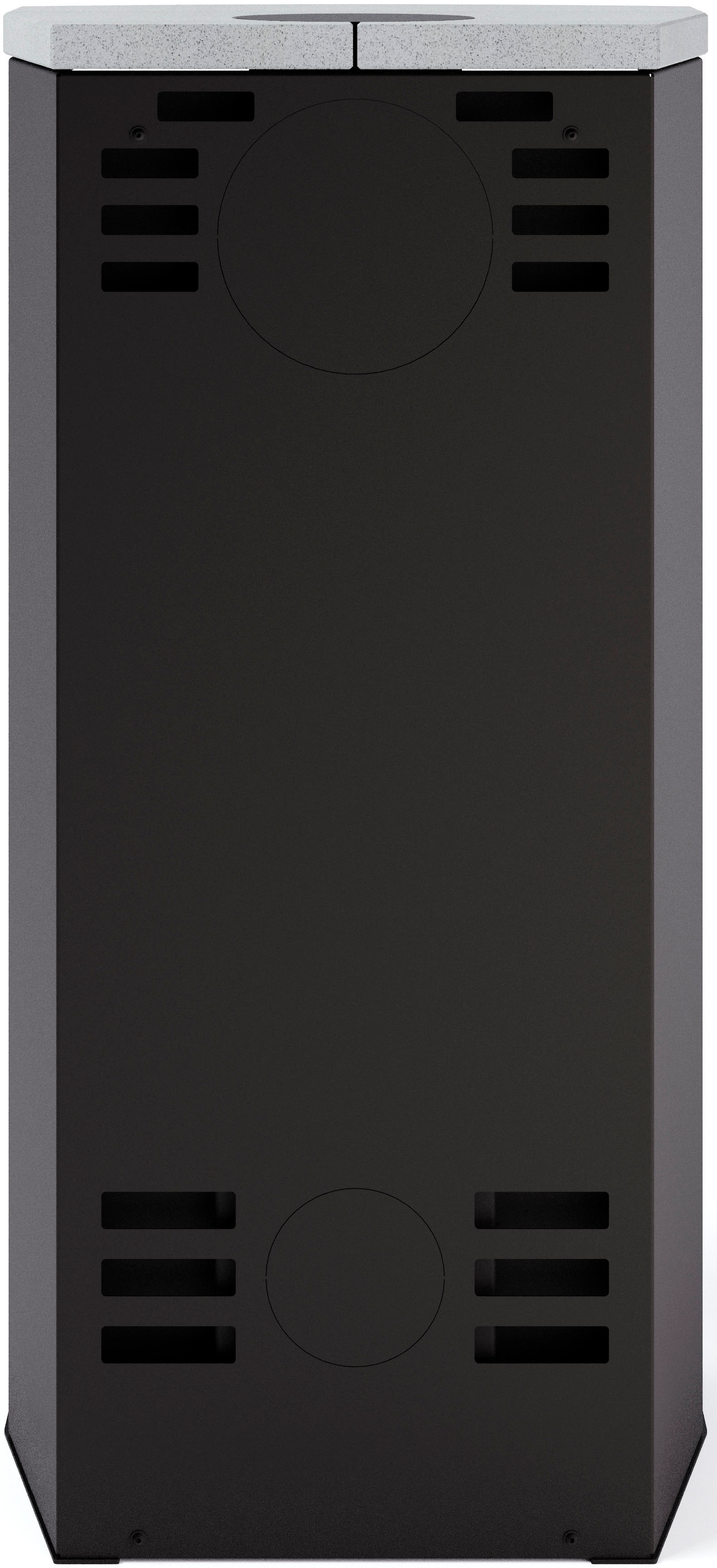 JUSTUS Kaminofen »Lara Speckstein« Aufstellort in deinem Zuhause, externe Verbrennungsluft