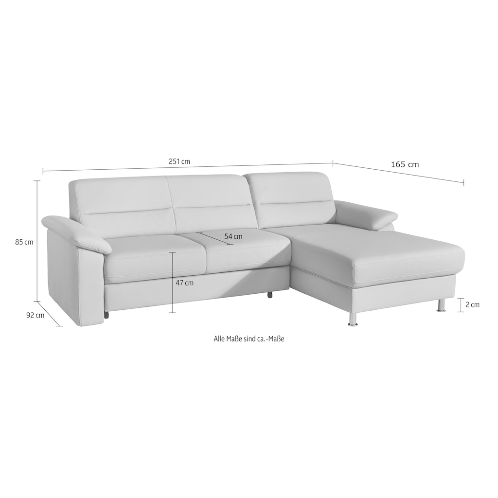 sit&more Ecksofa »Ascara«