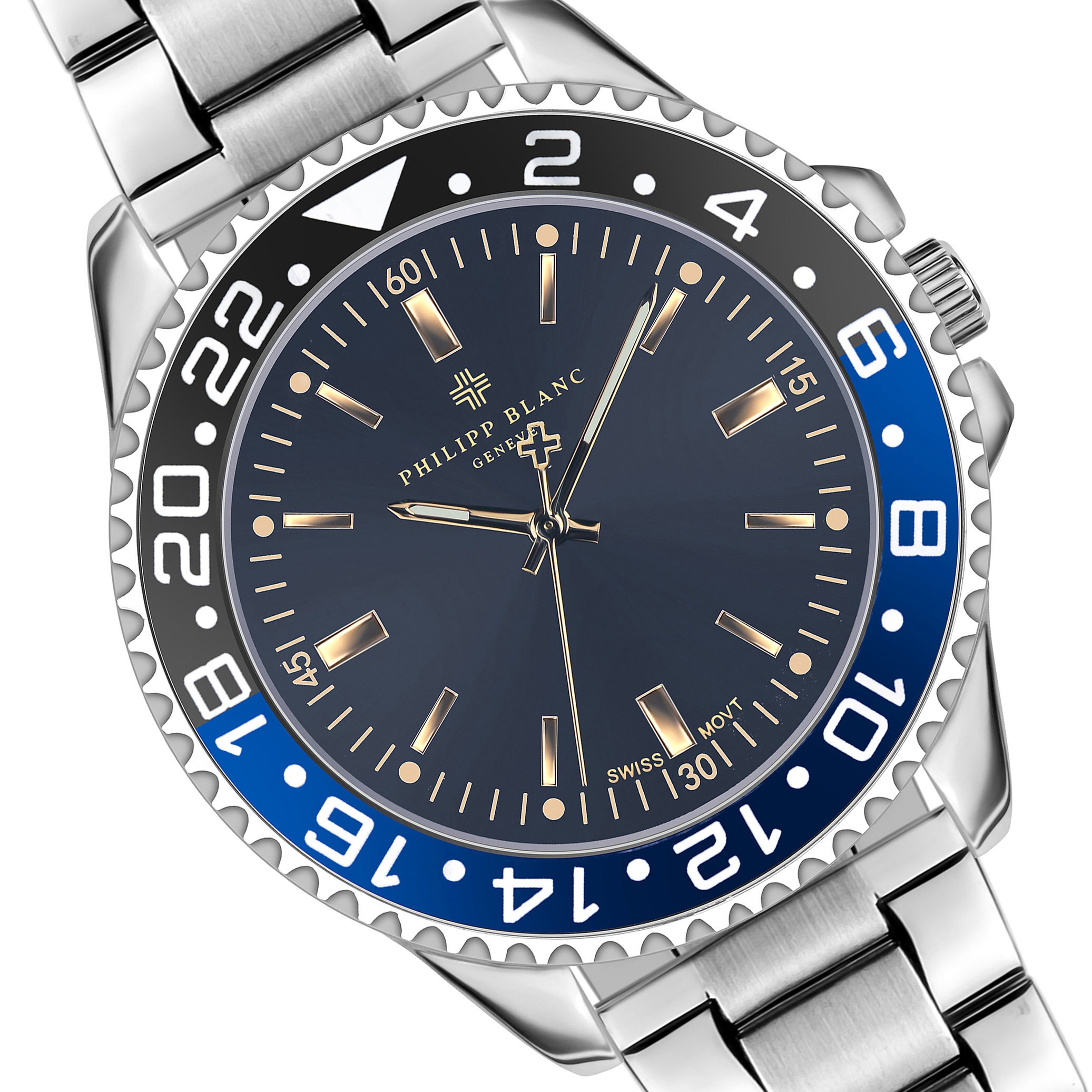 PHILIPP BLANC Quarzuhr »PD3-B100S«