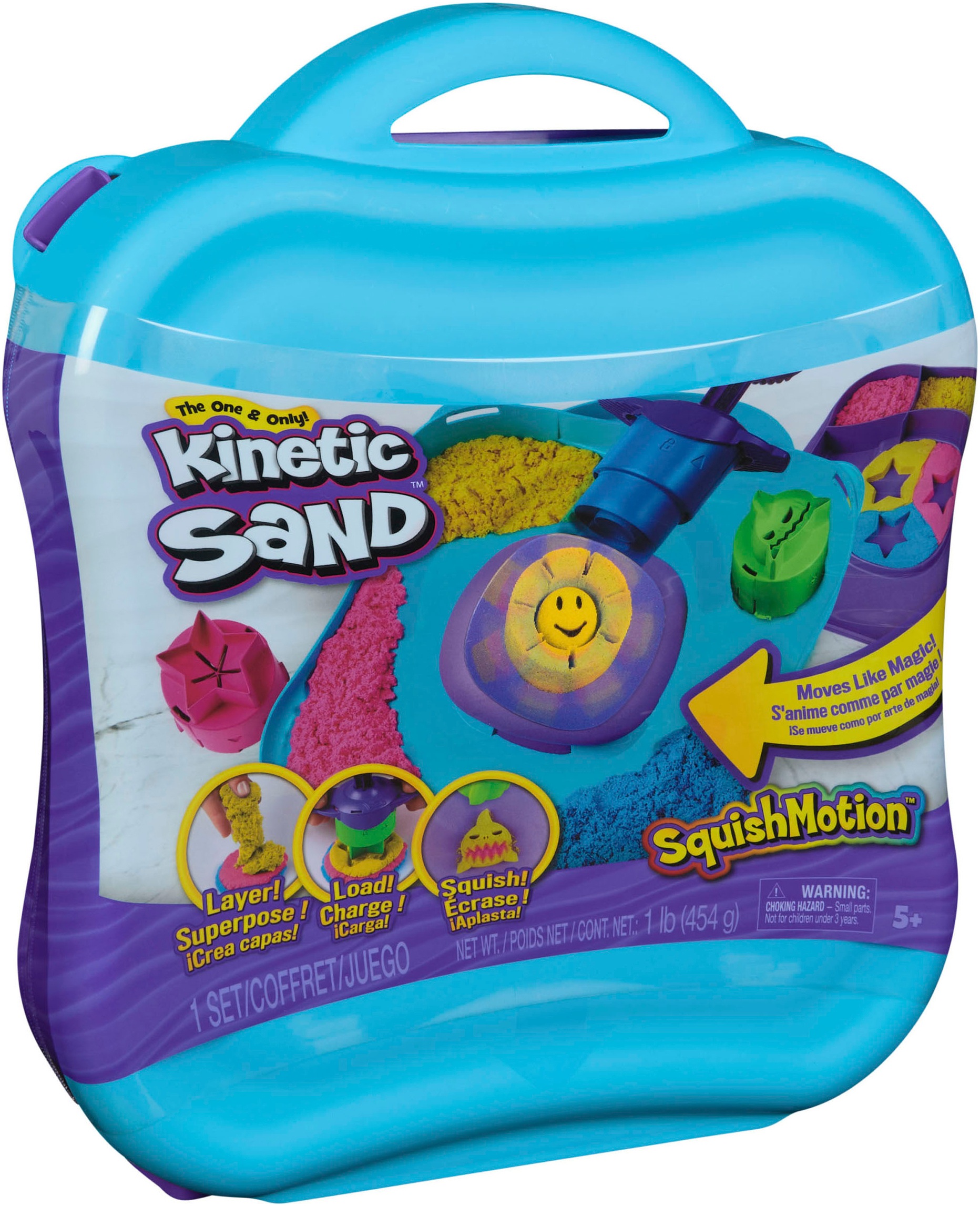 Spin Master Kreativset »Kinetic Sand - Squishmotion Set 453 g«