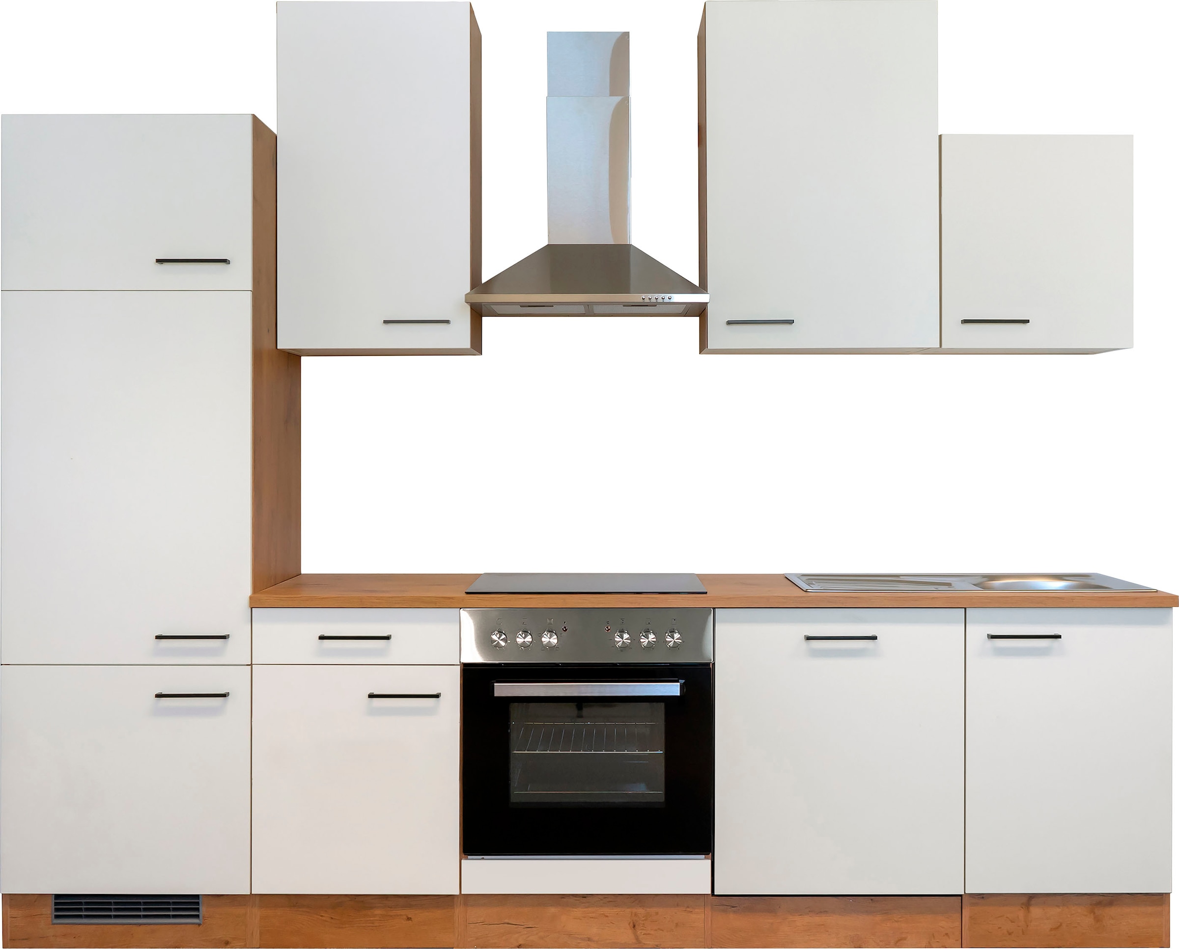 Flex-Well Küchenzeile »Vintea«, mit E-Geräten, Gesamtbreite 280 cm