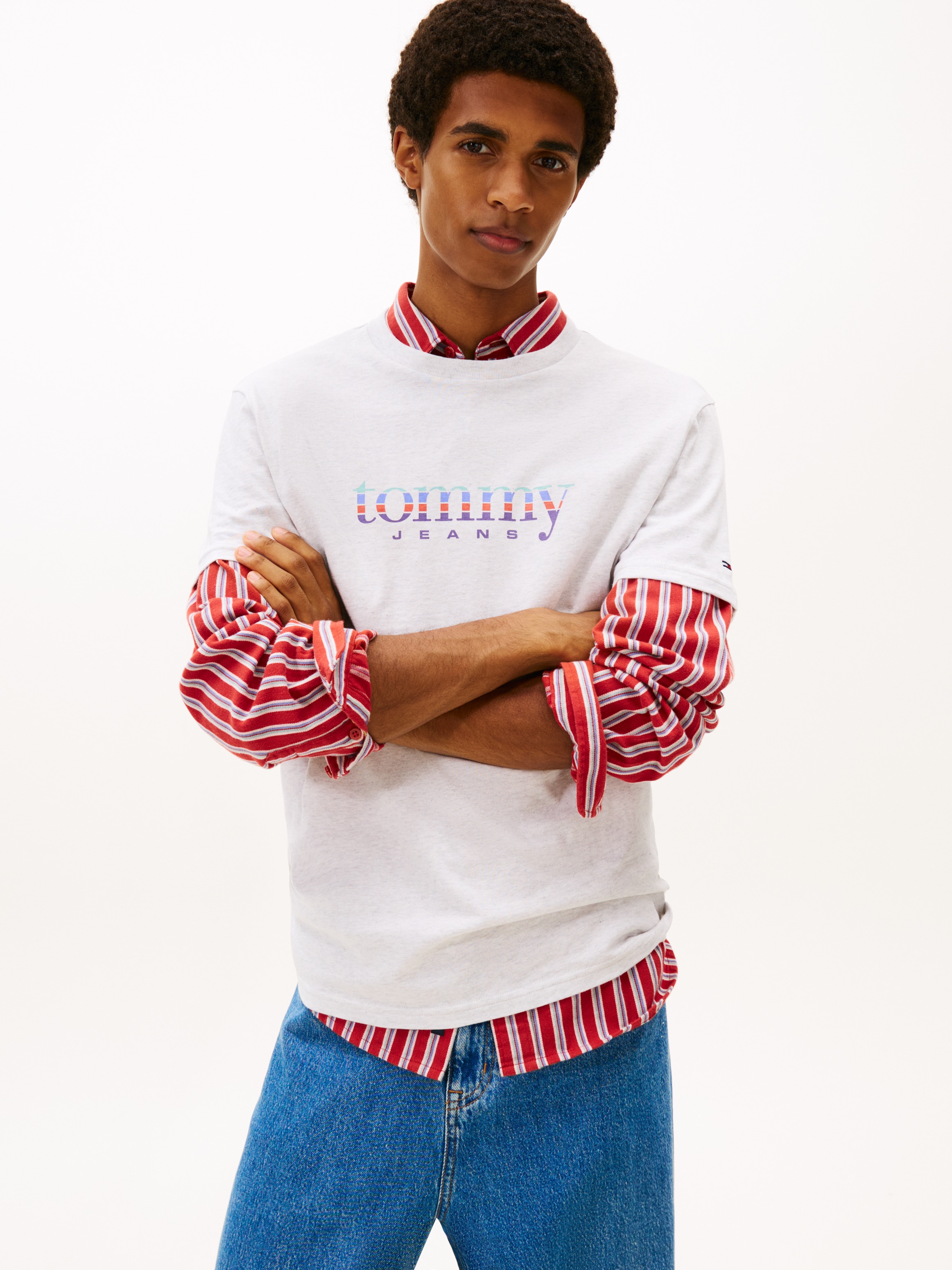 Tommy Jeans T-Shirt »TJM SLIM ENTRY DNA«