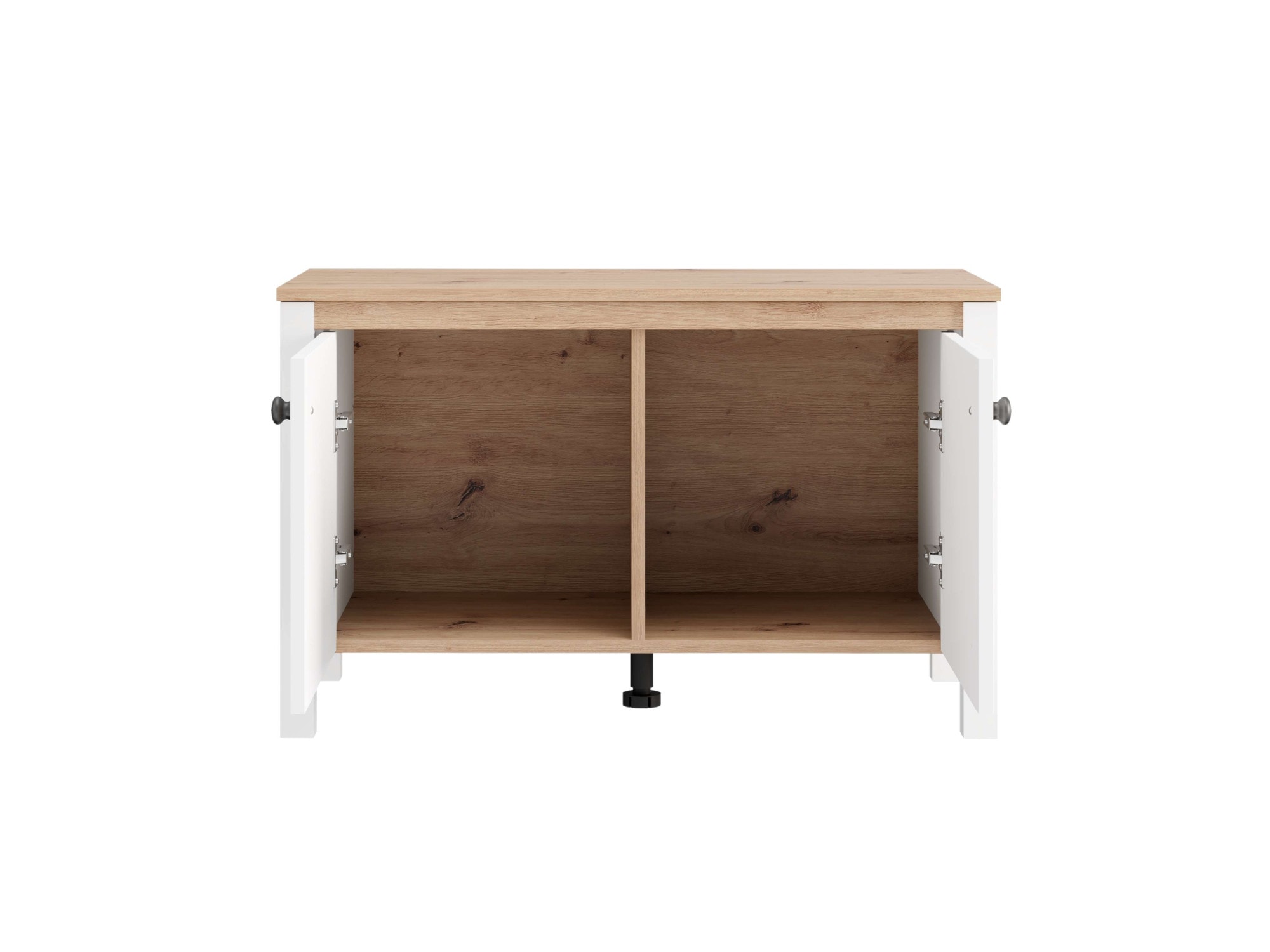 Home affaire Schuhbank »Bedford, Schuhschrank, Schuhregal, Schuhtruhe, Schuhkommode, Sitzbank« mit zwei Türen (dahinter zwei Fächer)