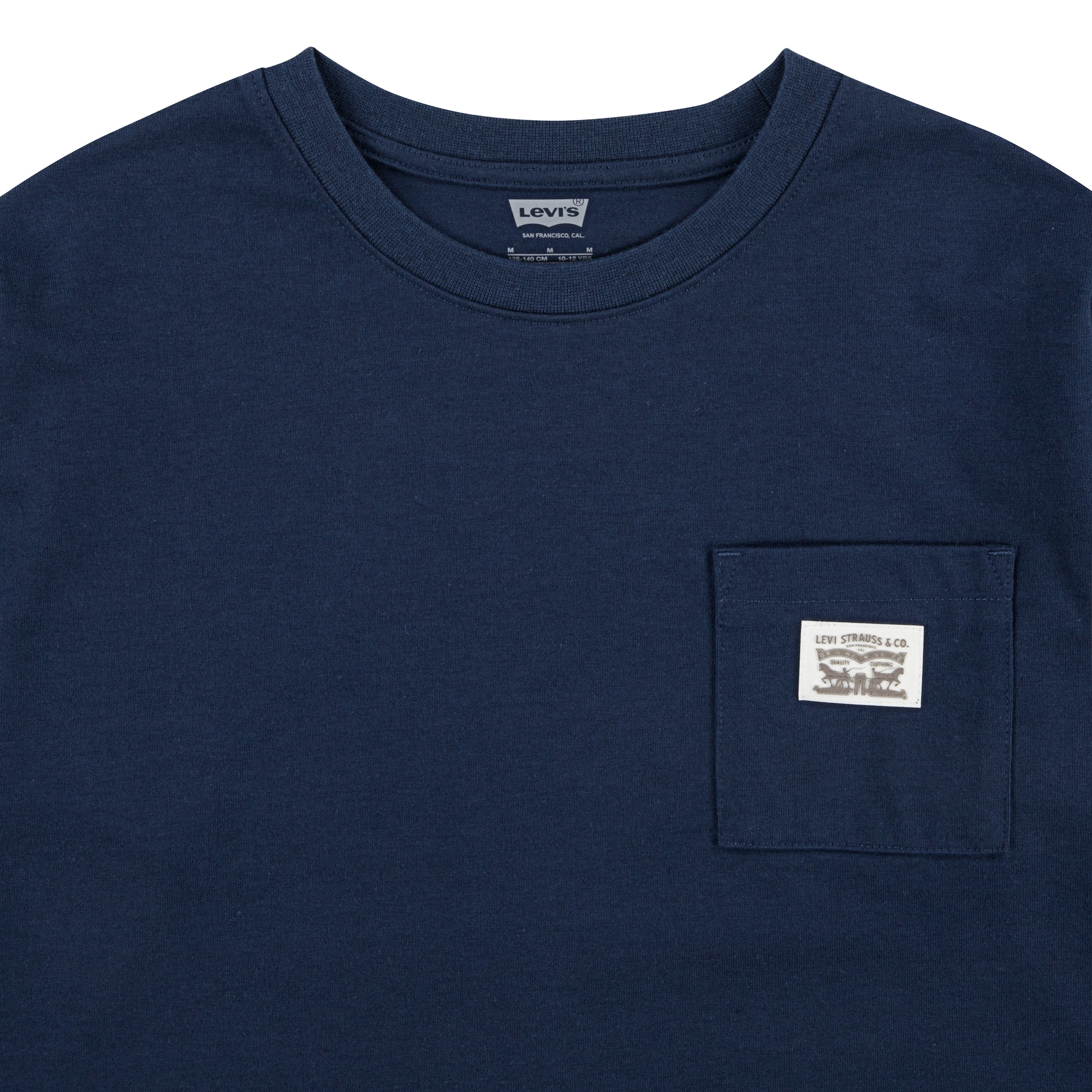 Levi's® Kids Langarmshirt »LVB LONG SLEEVE POCKET TEE«, mit Brusttasche, for Boys