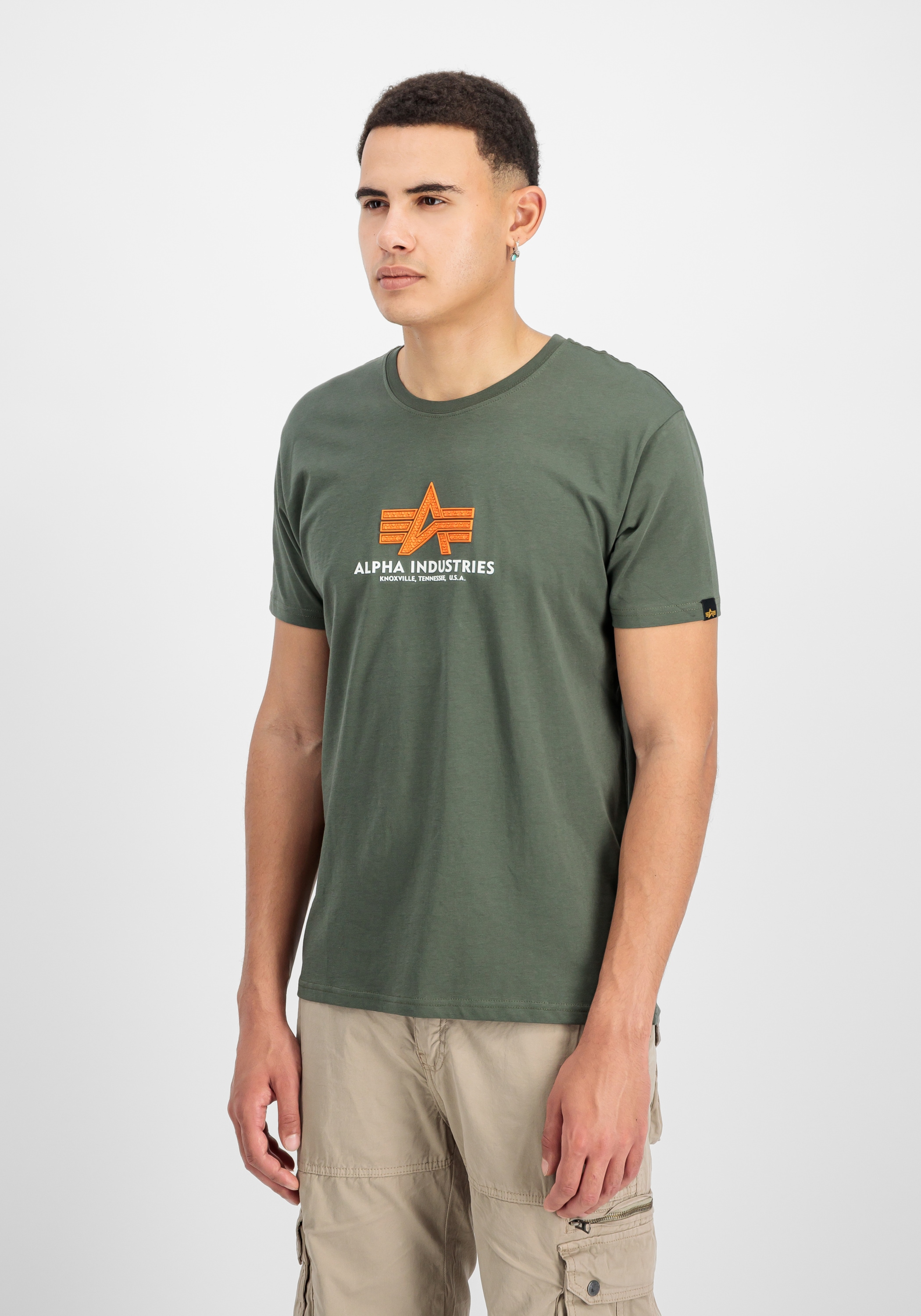 Alpha Industries T-Shirt »Basic T-Shirt BL Rubber«