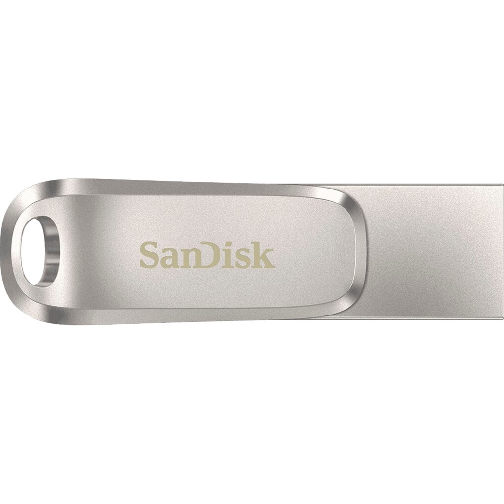 Sandisk USB-Stick »Ultra® Dual Drive Luxe USB Type-C™ 128 GB«, (USB 3.1 Lesegeschwindigkeit 150 MB/s)