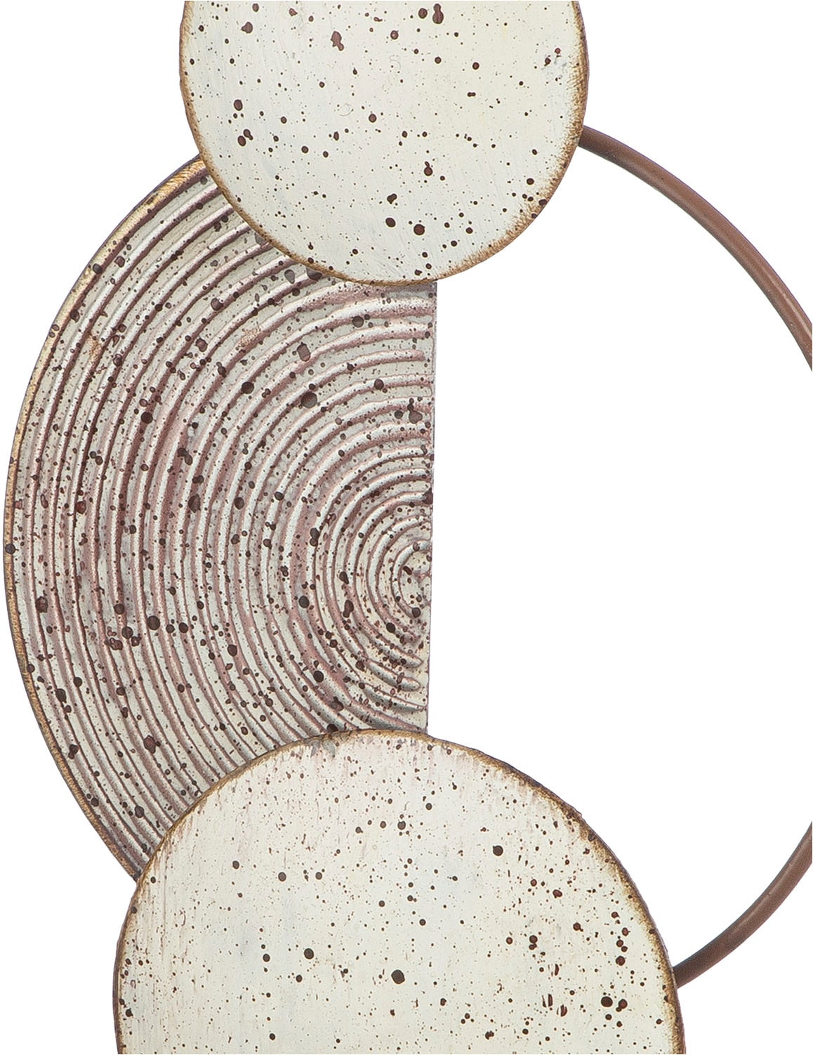 Casablanca by Gilde Dekoobjekt »Standrelief Ermelo weiß H. 49,5 cm«