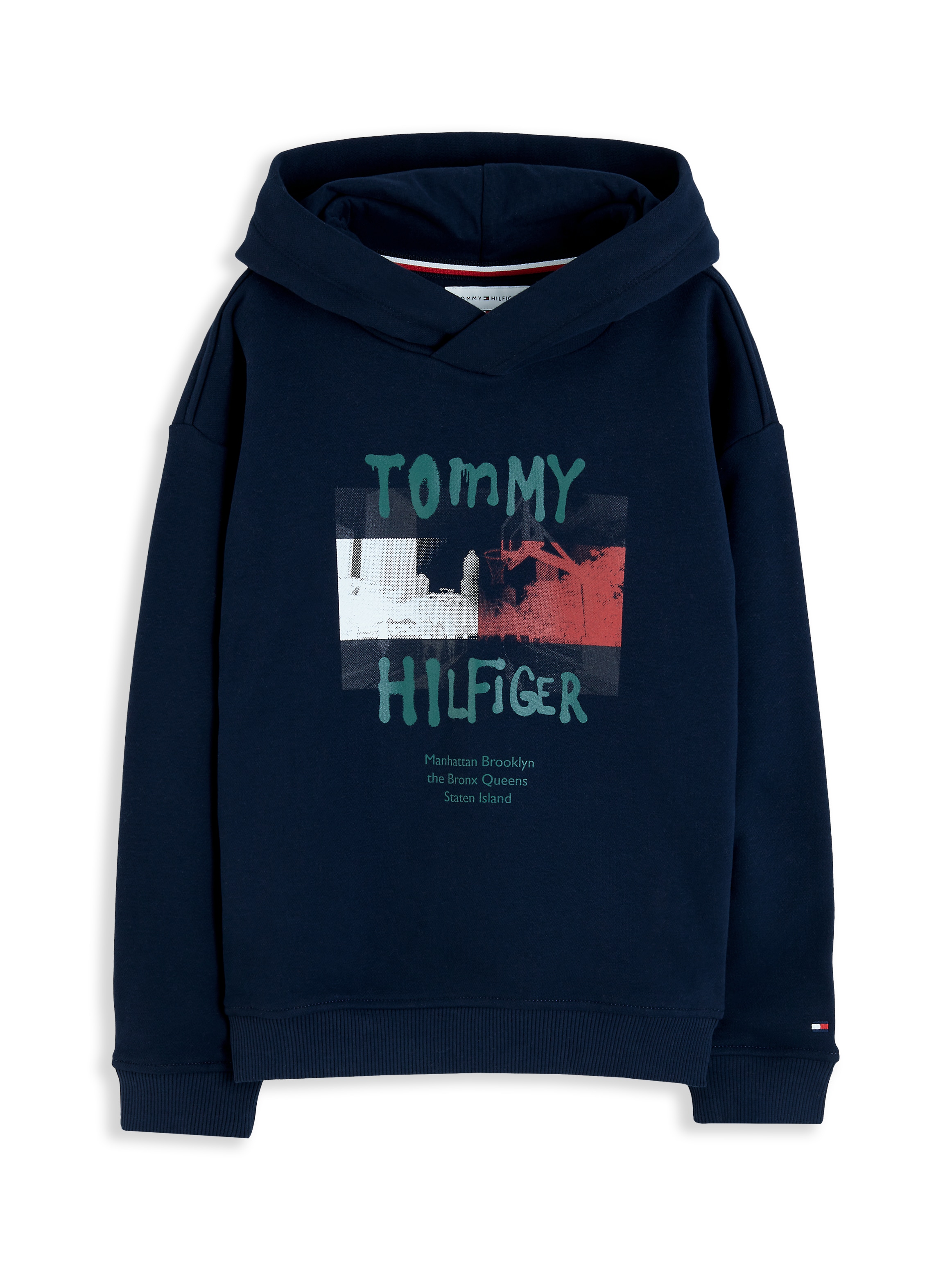 Tommy Hilfiger Kapuzensweatshirt »FLAG GRAFITTI«, Regular Fit, für Kinder bis 16 Jahre
