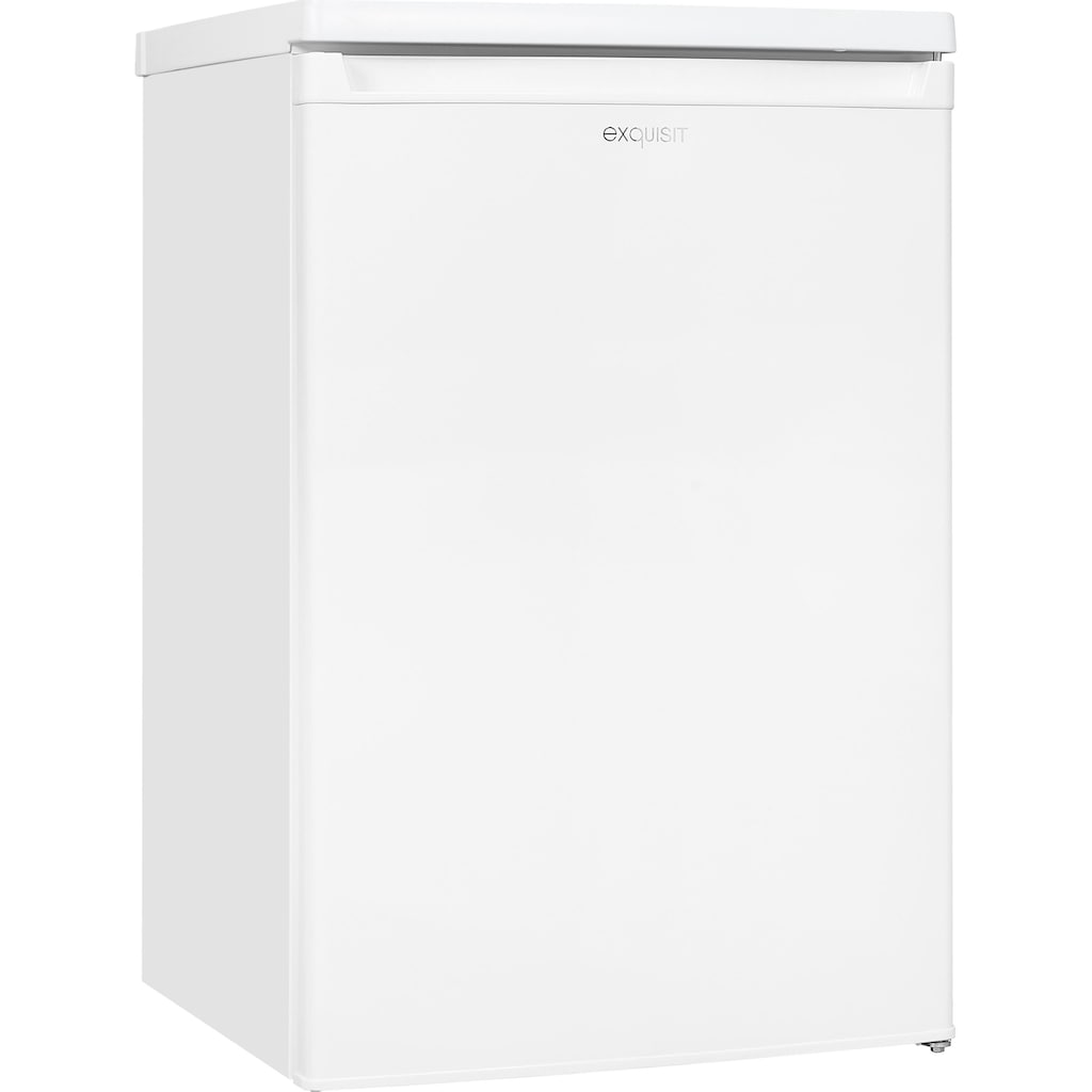 exquisit Kühlschrank »KS16-4-E-040E«, KS16-4-E-040E weiss, 85,5 cm hoch, 55 cm breit