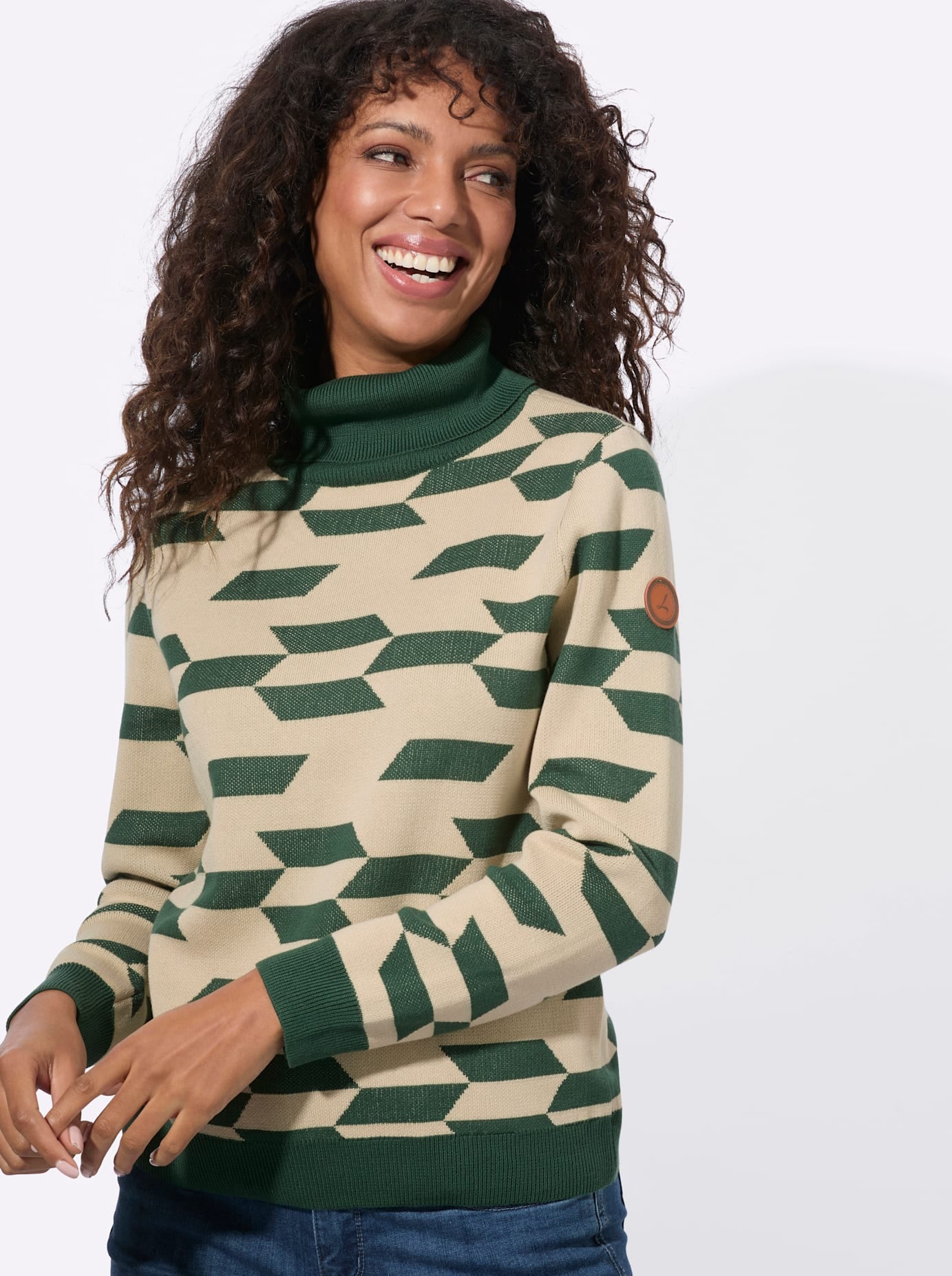 Casual Looks Rollkragenpullover »Rollkragen-Pullover«