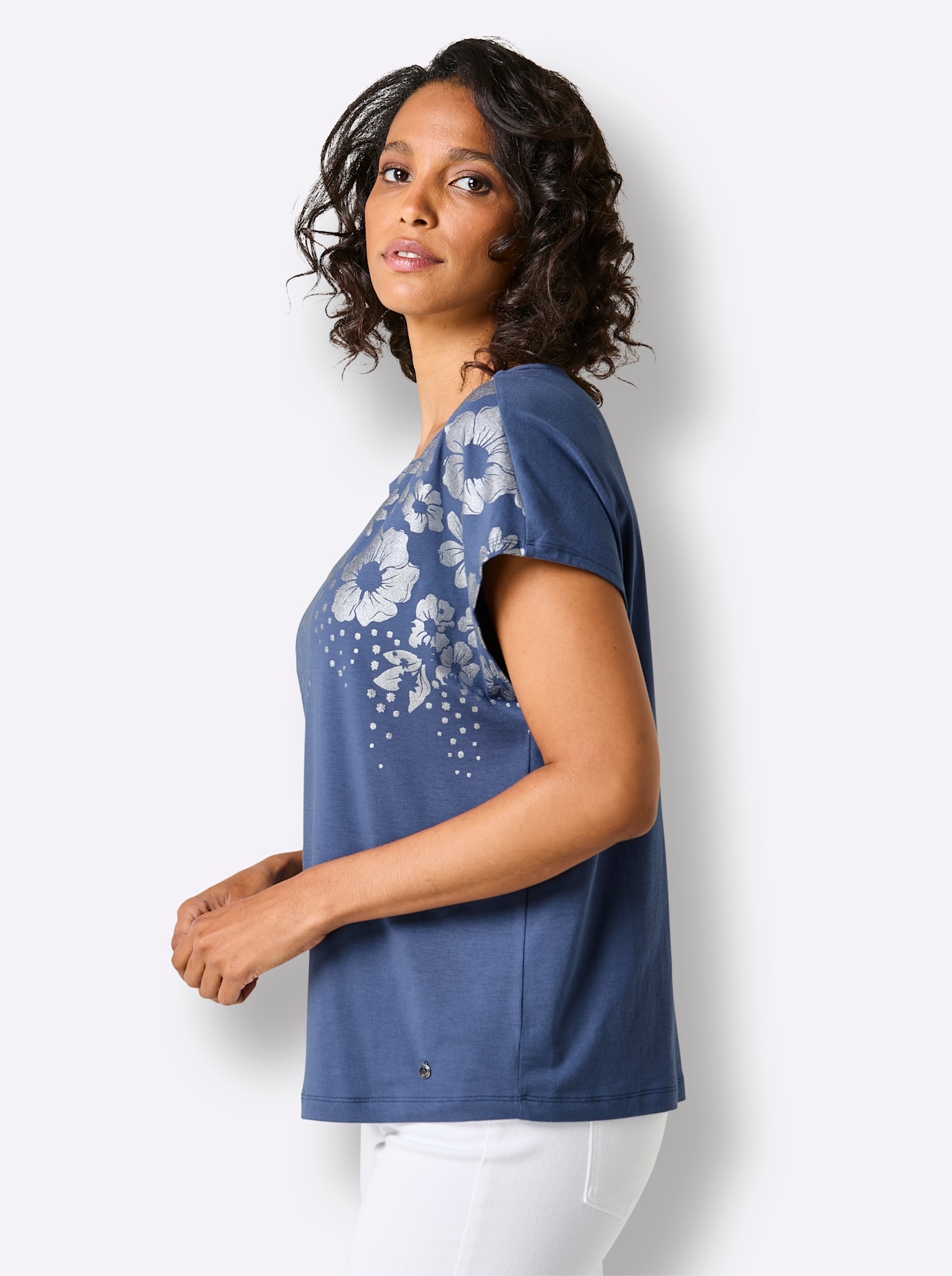 CREATION L PREMIUM Print-Shirt »Modal-Mix-Shirt« 1 tlg.