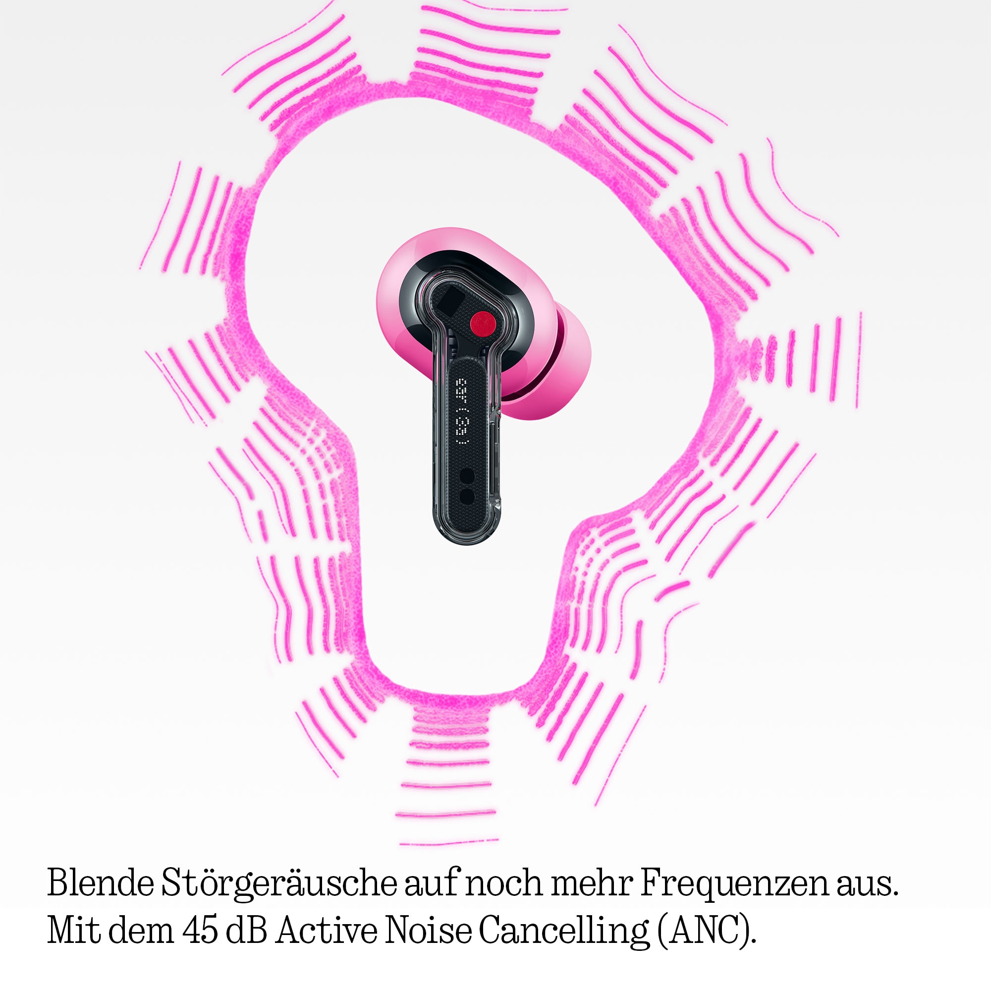 NOTHING wireless In-Ear-Kopfhörer »Ear (3a)« Bluetooth Active Noise Cancelling (ANC)