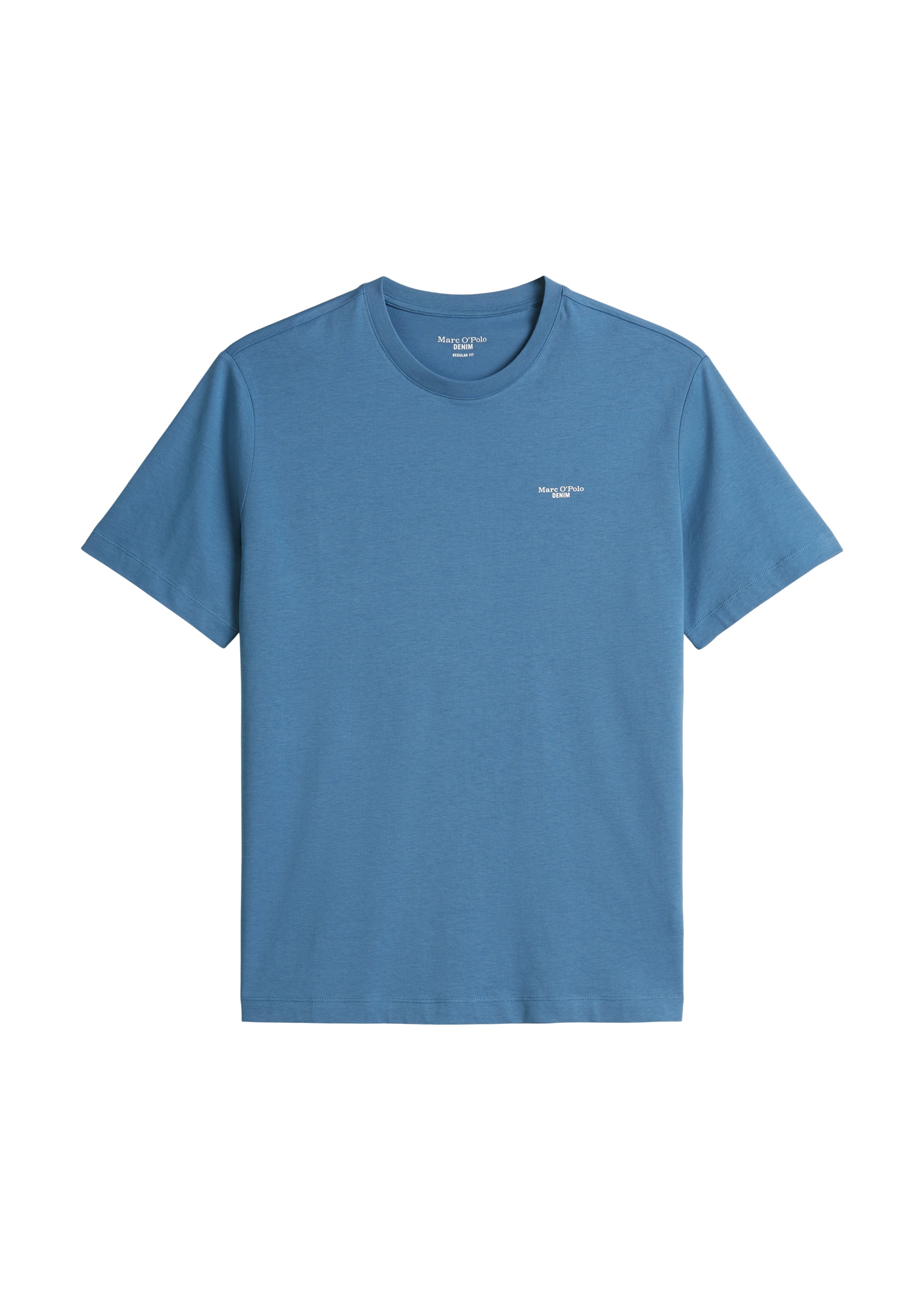 Marc O'Polo DENIM T-Shirt, Ein dezenter Logo-Print auf der Brust