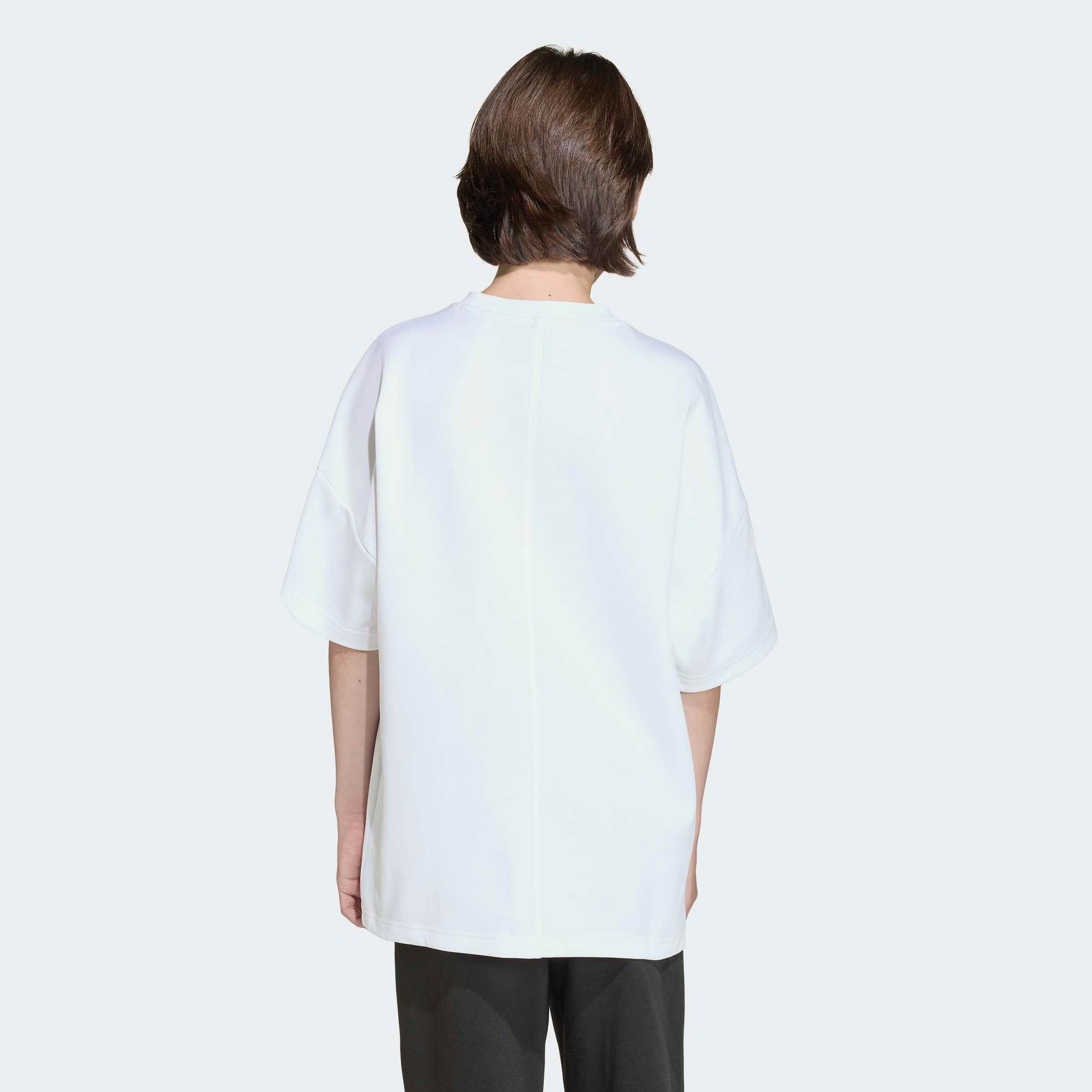 adidas Sportswear T-Shirt »J FI OVSZ TEE« für Kinder, mit Rundhalsausschnitt, ohne Verschluss, aus Baumwolle