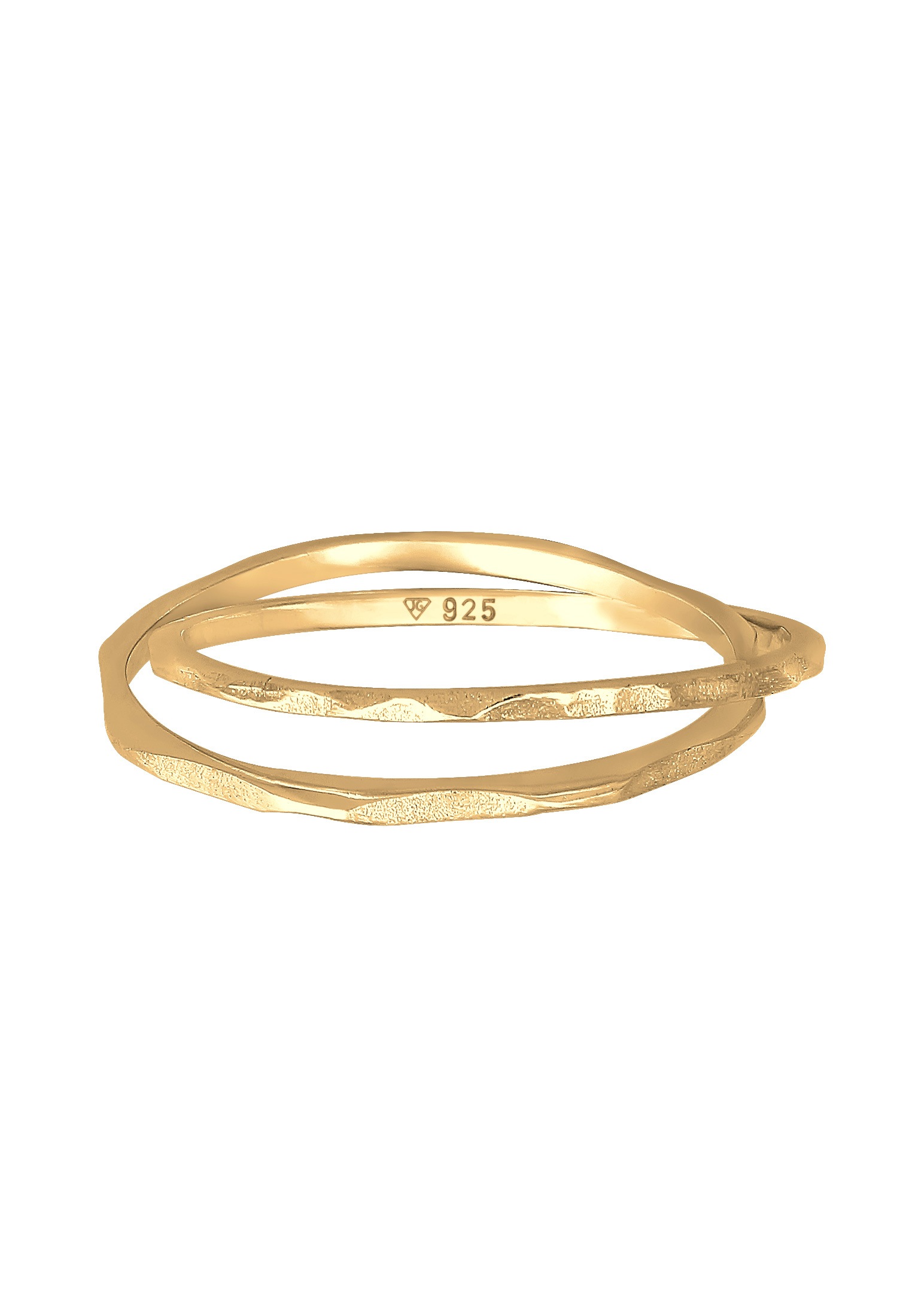Elli Silberring »Ring Wickelring Handmade Vintage Style 925 Silber«