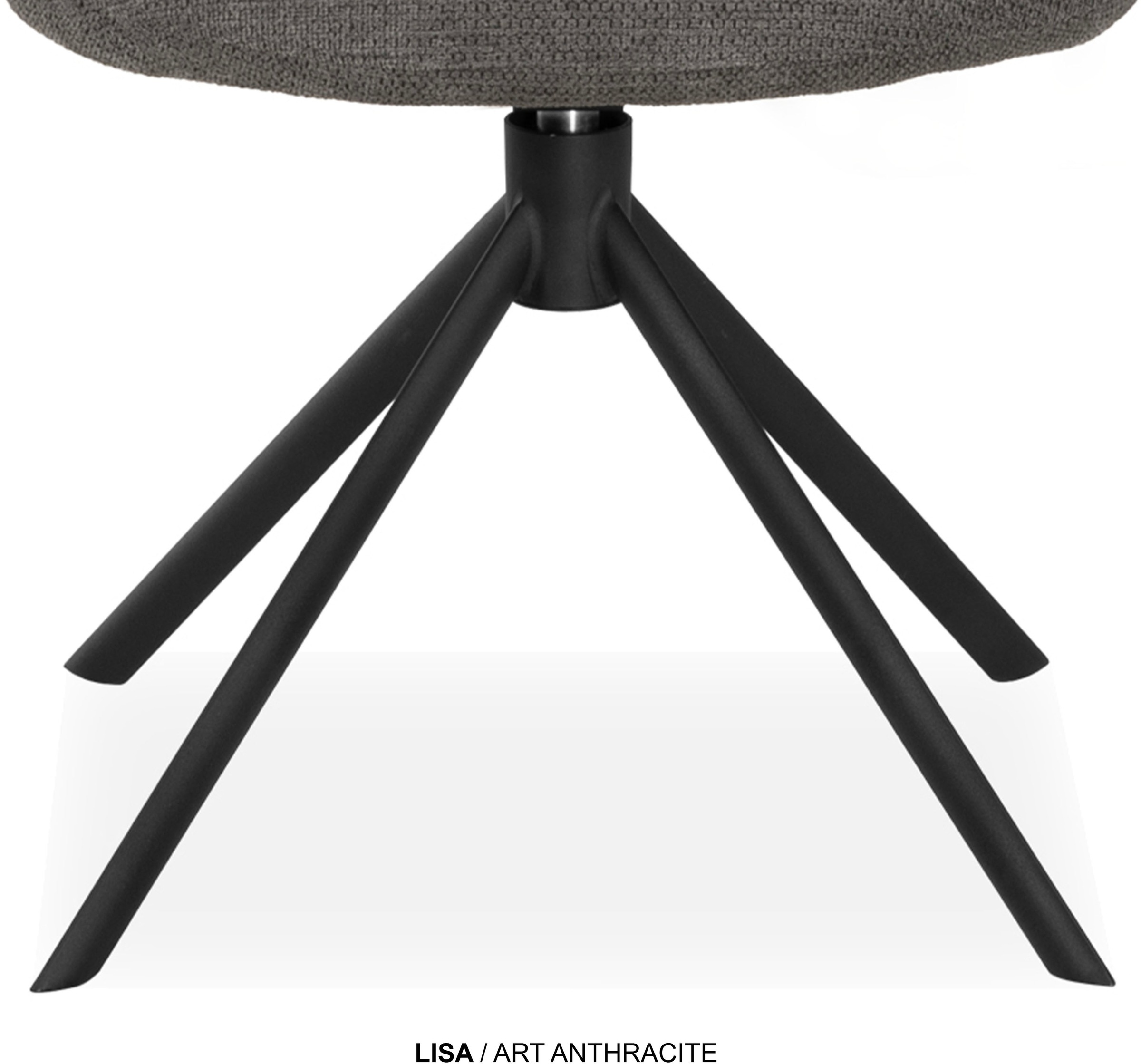 OMG Design Esszimmerstuhl »Lisa« (Set) 1 Stk.Drehstuhl mit auto-return, Armlehnenstuhl