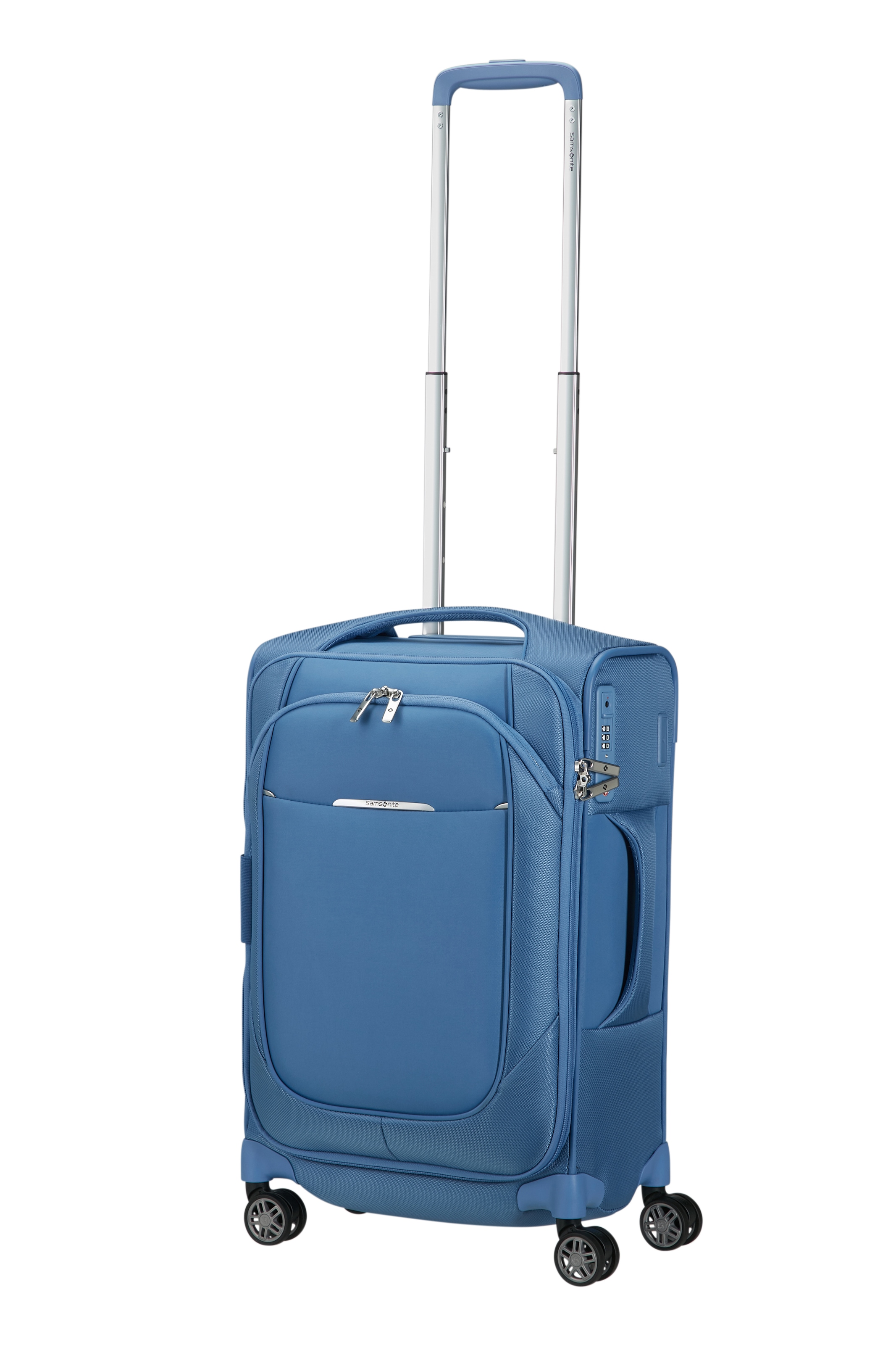 Samsonite Weichgepäck-Trolley »RE-LITE, verschiedene Größen und Farben« Set, mit 2 Packwürfeln, 2 Stk. tlg. 36 l 4 Rollen mit arretierbarem und versenkbarem Druckknopf-Trolleysystem