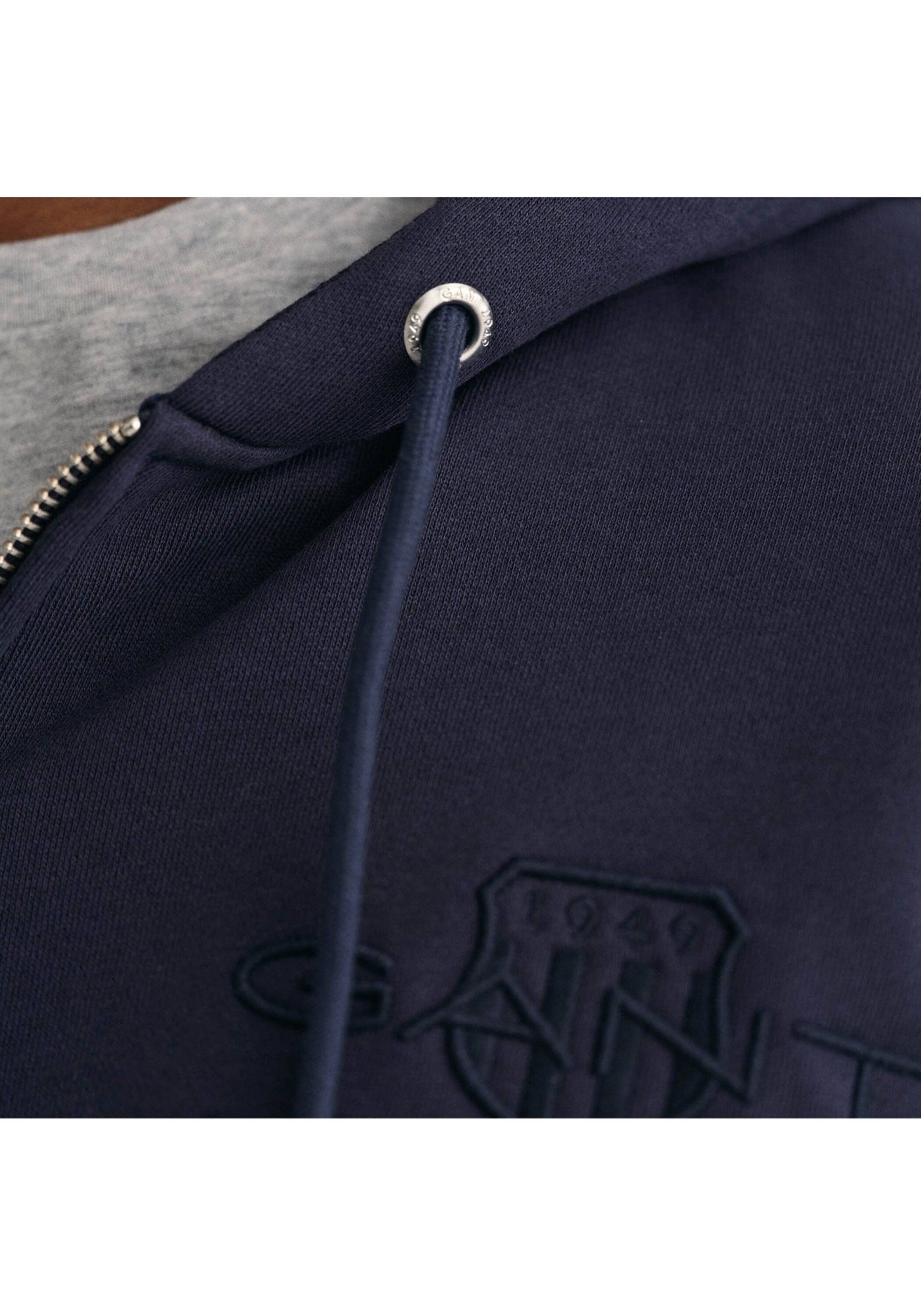 Gant Sweatshirt »Sweatjacke REGULAR TONAL SHIELD FULL ZIP HOODIE«