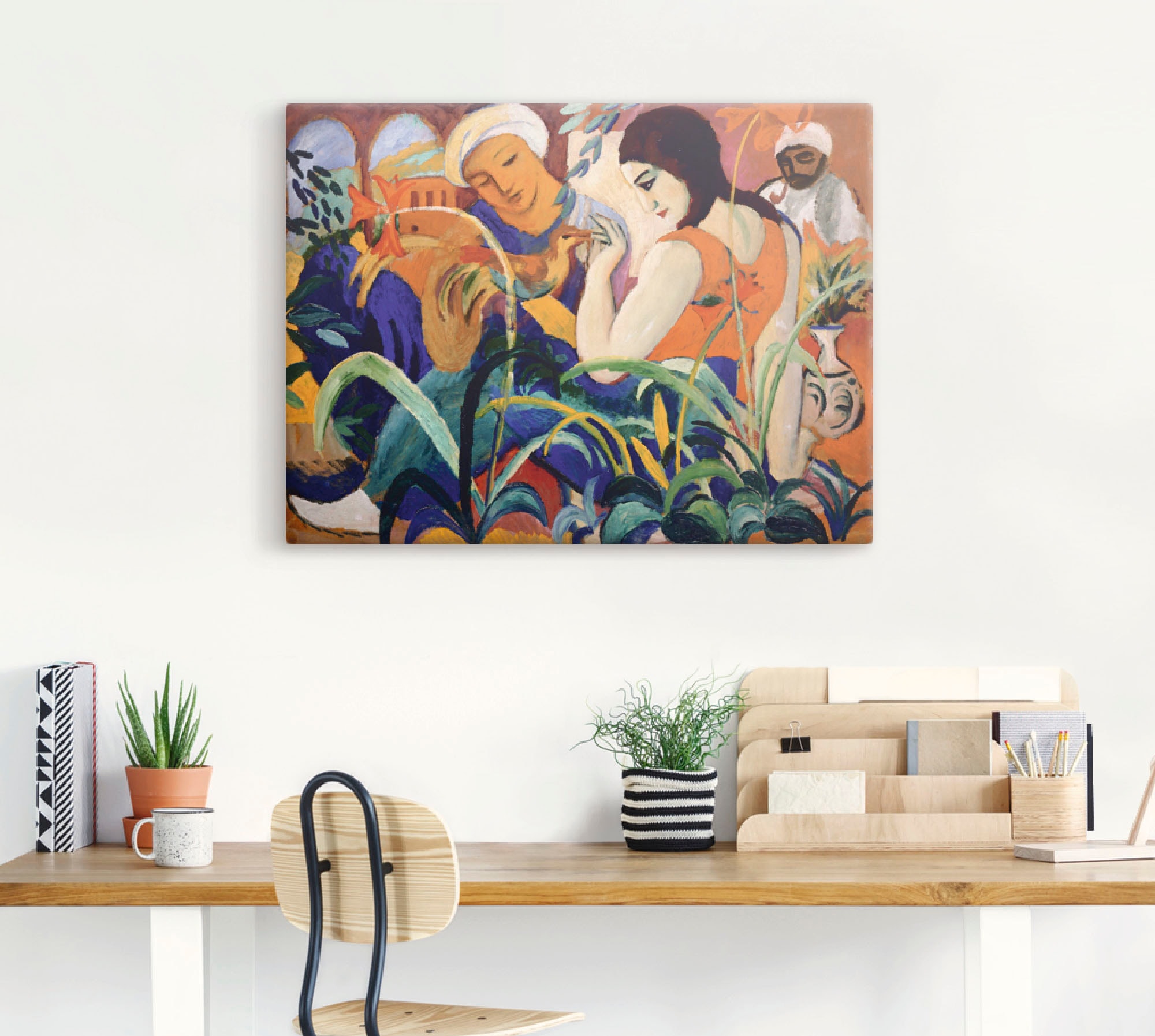 Artland Wandbild »Orientalische Frauen. 1912«, Gruppen & Familien, (1 St.), als Leinwandbild, Poster in verschied. Größen