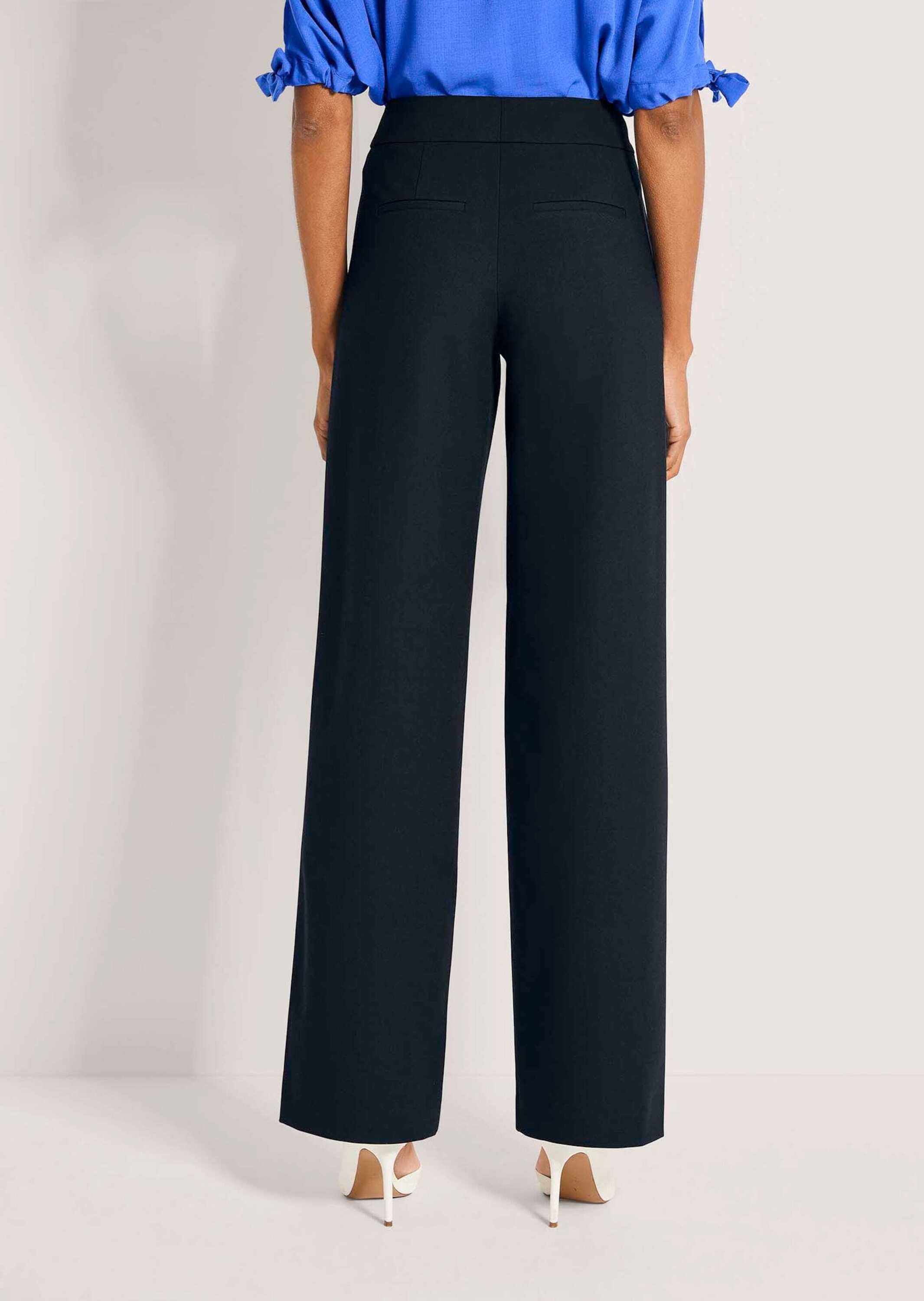 MADELEINE Palazzohose »Bügelfaltenhose Sommerhose mit Formbund«