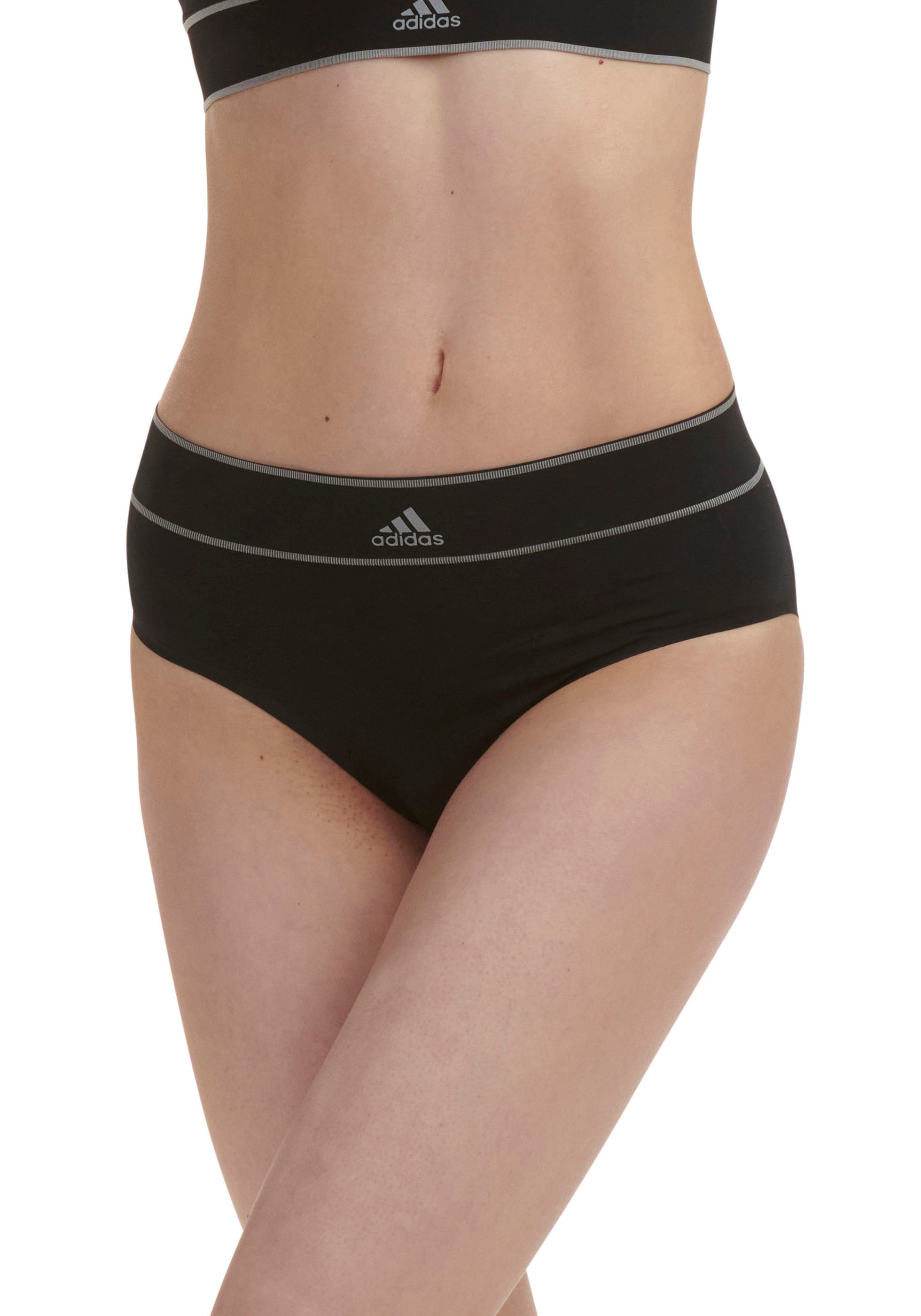 Adidas Sportswear Damen Slip mit nahtloser Verarbeitung in schwarz, Größe S