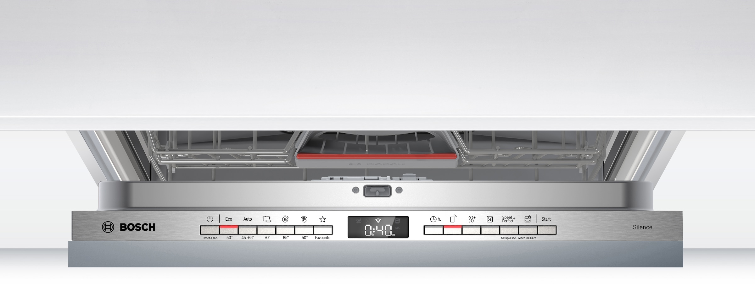 BOSCH vollintegrierbarer Geschirrspüler Serie 4 »SBV4HVX14E« 14 tlg. Maßgedecke