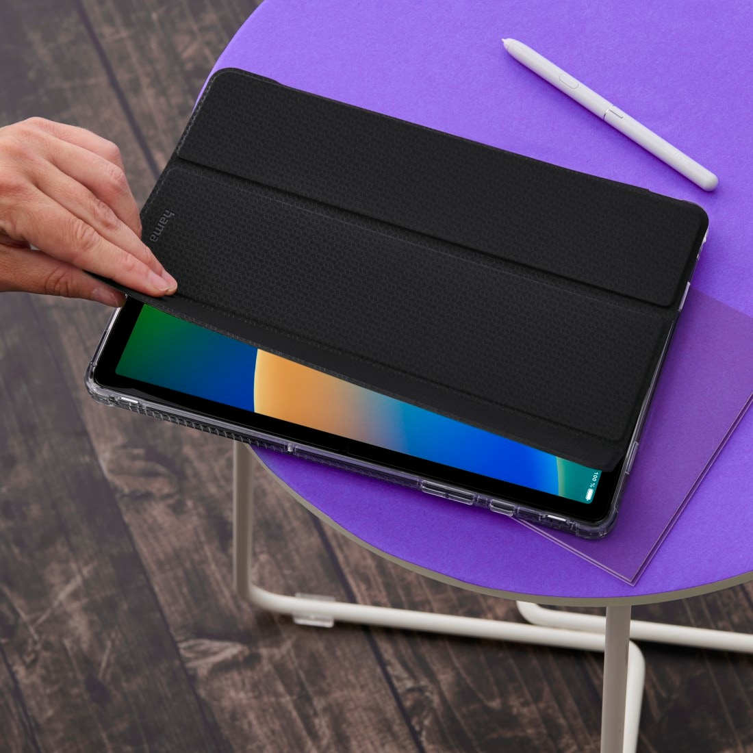 Hama Tablet-Hülle »Tablet-Hülle f Apple iPad 10.9" 2022 (stoßfest, magnetisch, Stiftfach)«