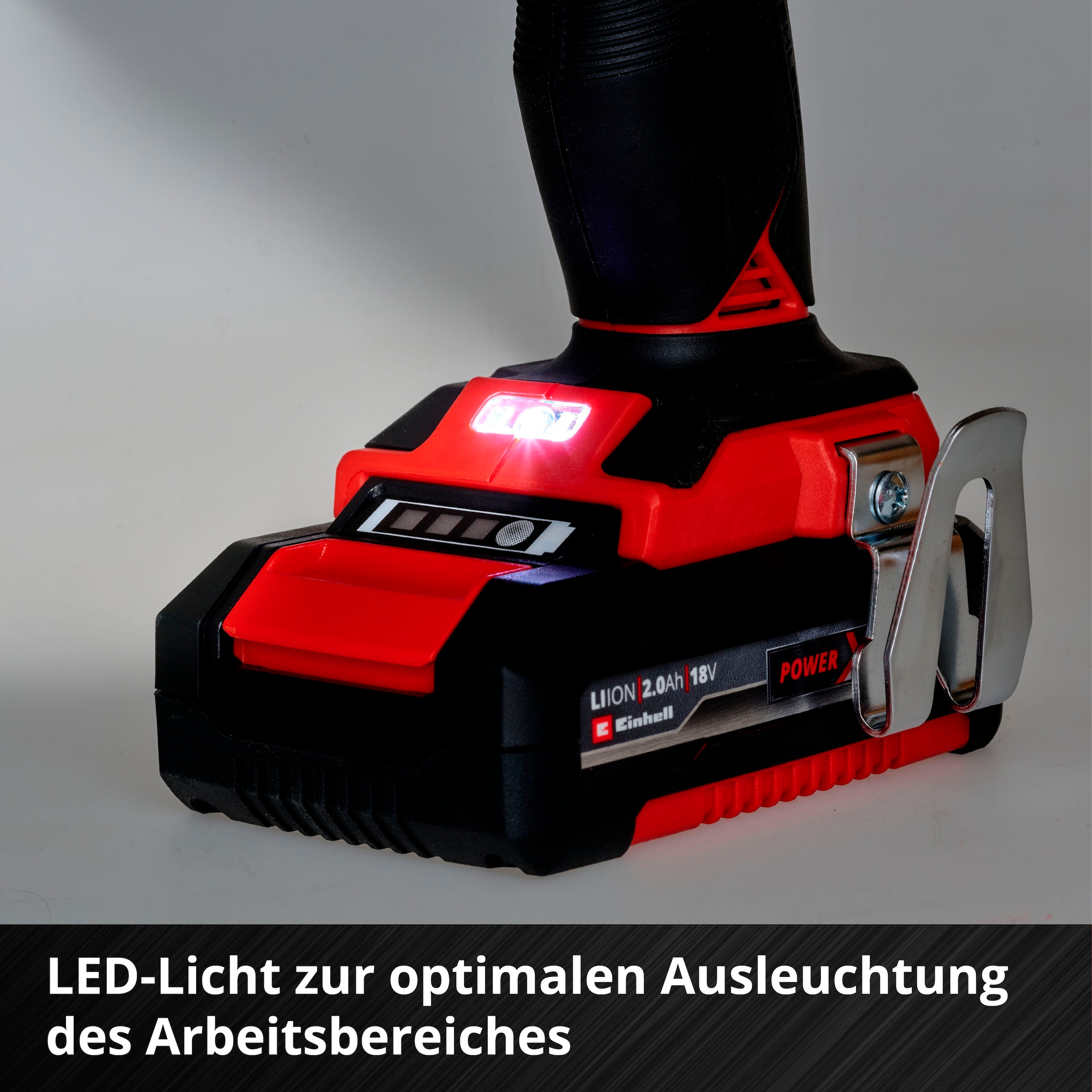 Einhell Akku-Schlagbohrschrauber »TP-CD 18/50 Li-i BL (2x2,0Ah)«, (Set, 5 tlg.), inklusive 2 Akkus, Ladegerät und Aufbewahrungskoffer