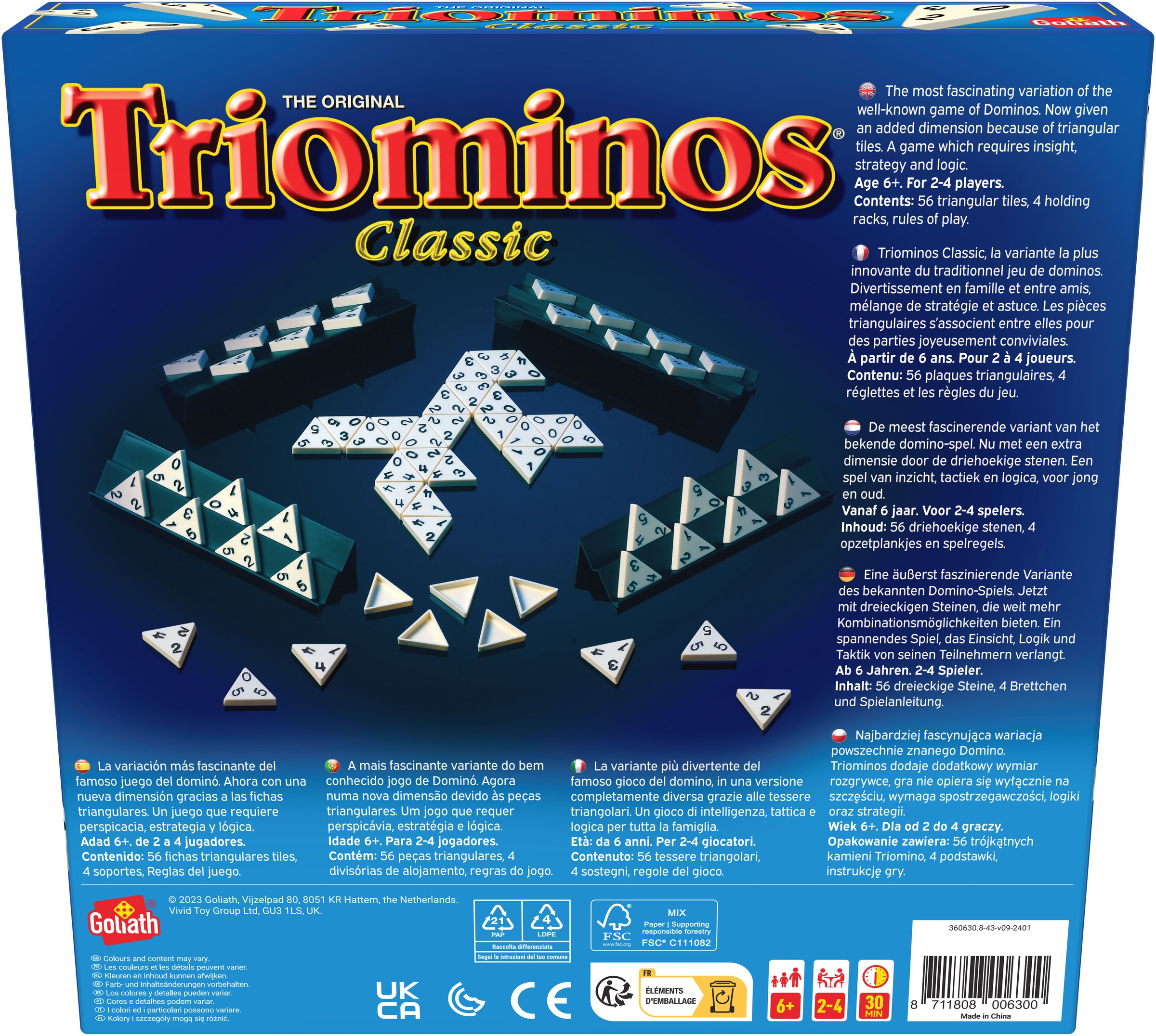 Goliath® Spiel »Triominos Classic«