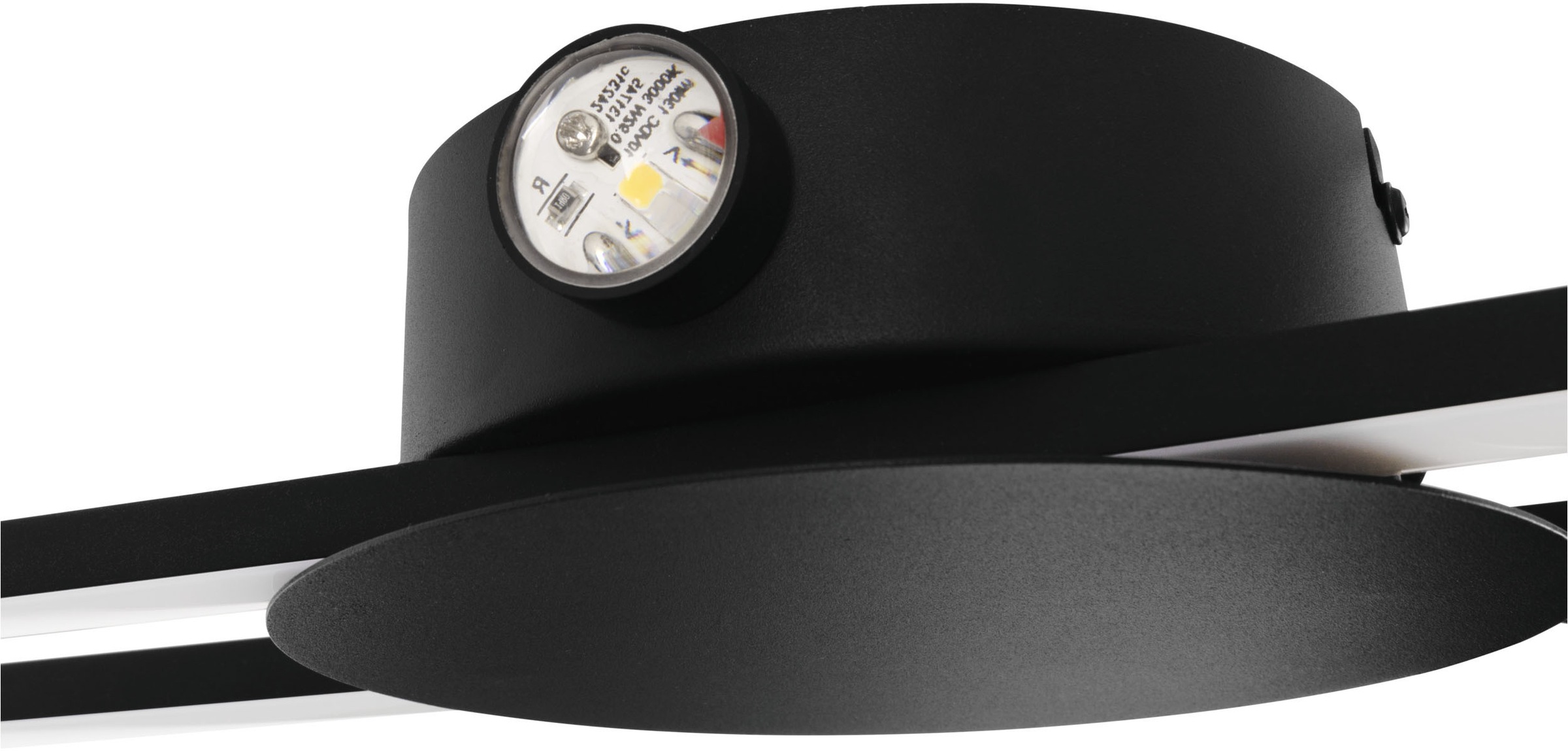 EGLO LED Deckenleuchte »VENTICELLO Deckenlampe - Alu - LED;LED - 20W;0,91W - IP20« LED-Modul 1 Stk. Warmweiß Wohzimmerlampe, Esszimmerlampe, Flur, Schlafzimmer, L75 x B20 x H5,5cm